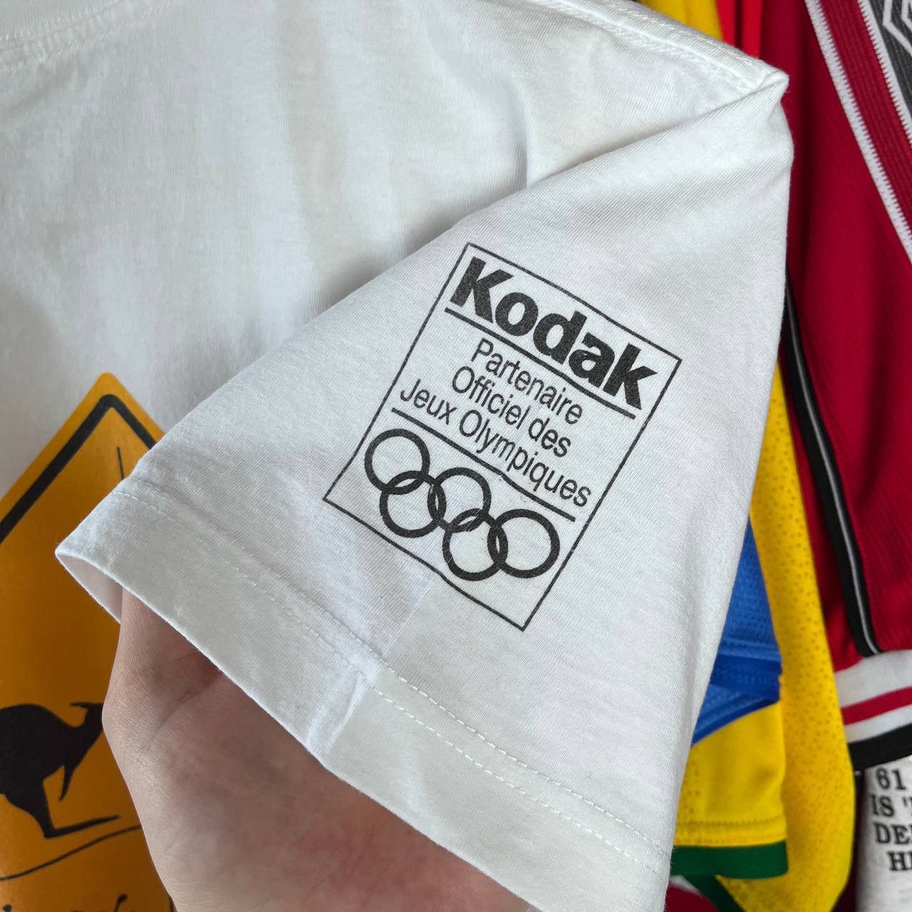 Kodak × USA Olympics × Vintage 2000 Sydney Australia Summer Olympic Games Kodak Tshirt Size US L / EU 52-54 / 3 - 3 Thumbnail