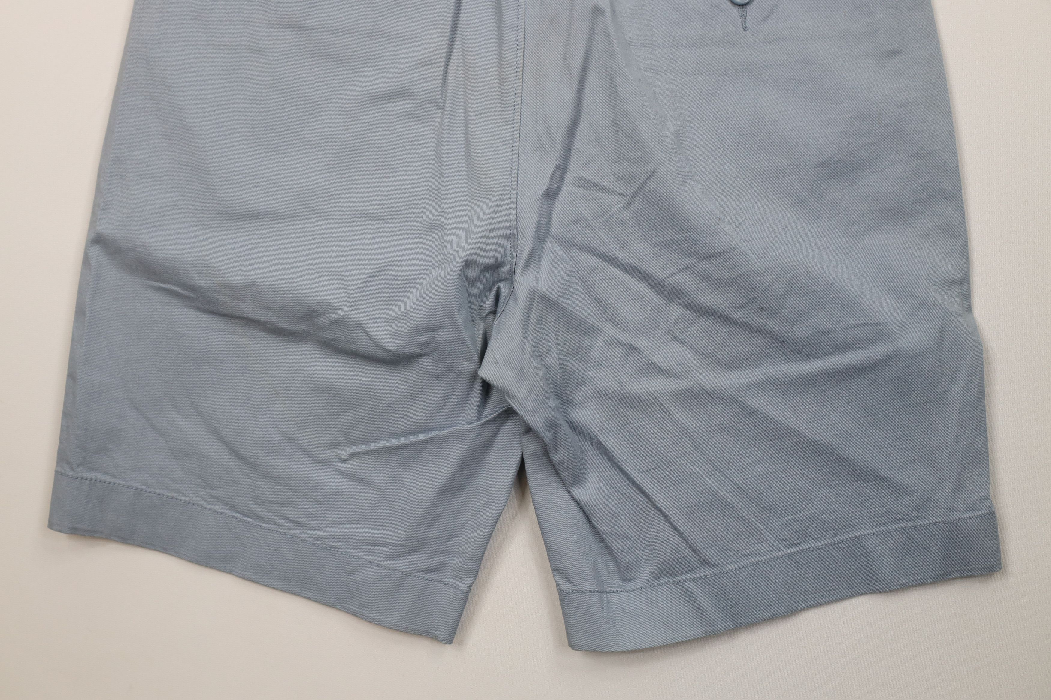 J.Crew J Crew Flex Above Knee Golf Golfing Chino Shorts Light Blue Size US 32 / EU 48 - 13 Thumbnail