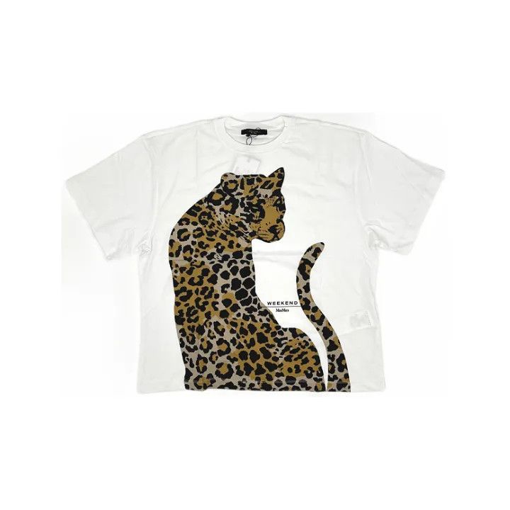 Max Mara Maxmara Casual Print Short Sleeve Tee 0079 Size XL / US 12-14 / IT 48-50 - 1 Thumbnail