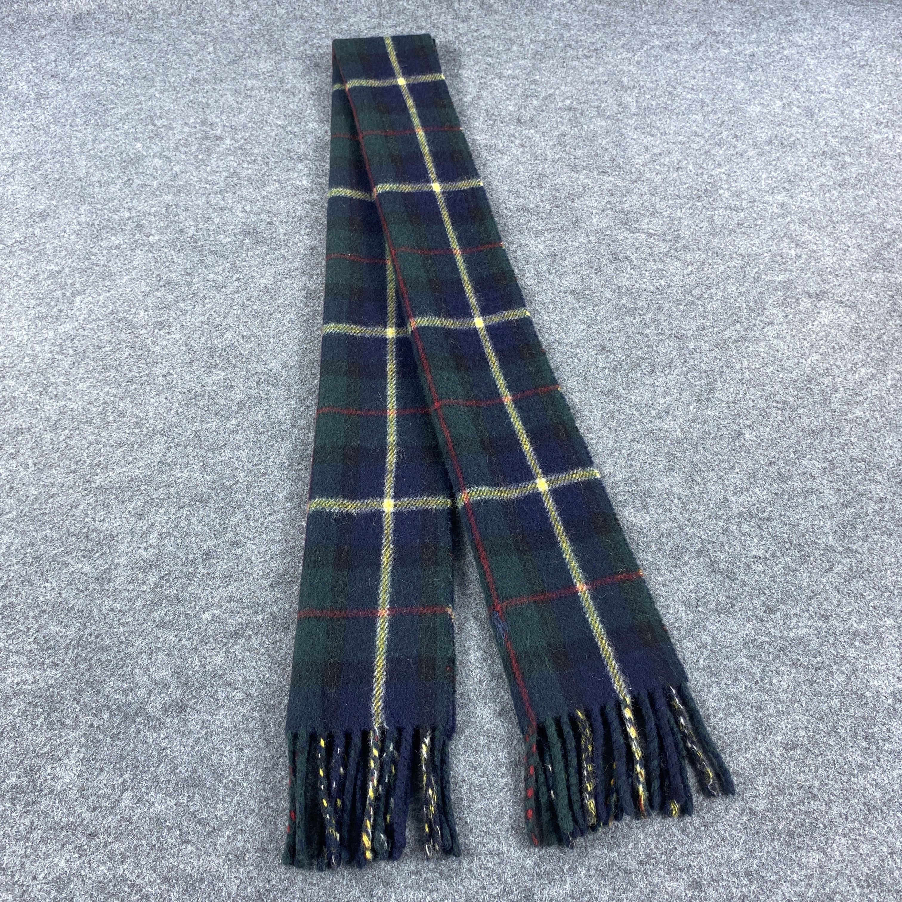 Polo Ralph Lauren × Vintage GF10641 Polo Ralph Lauren Scarf Neck Wear Muffler Nova Check Size ONE SIZE - 1 Thumbnail
