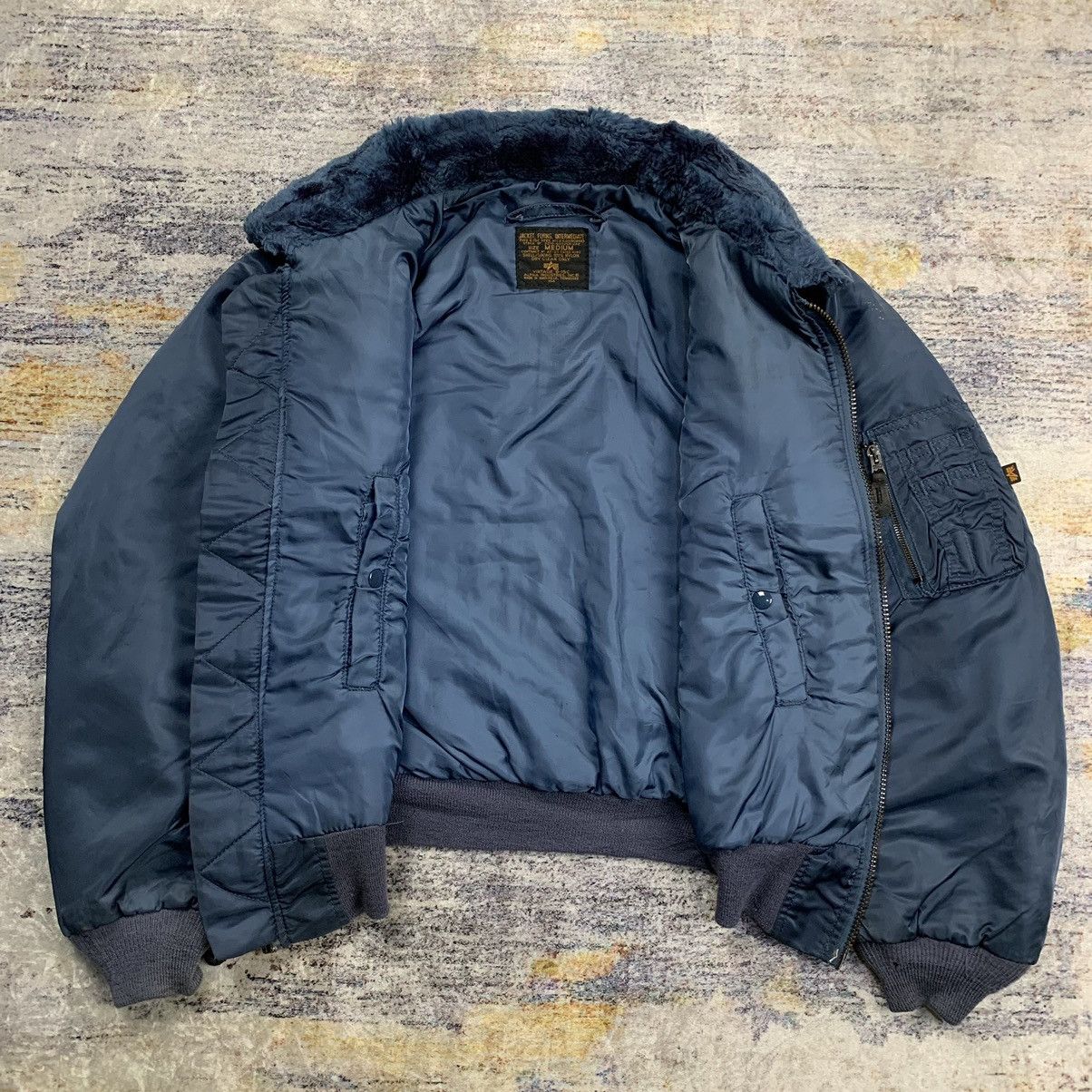 Alpha Industries Vintage 80s 90s alpha industries B-15C bomber flight jacket Size US M / EU 48-50 / 2 - 6 Thumbnail