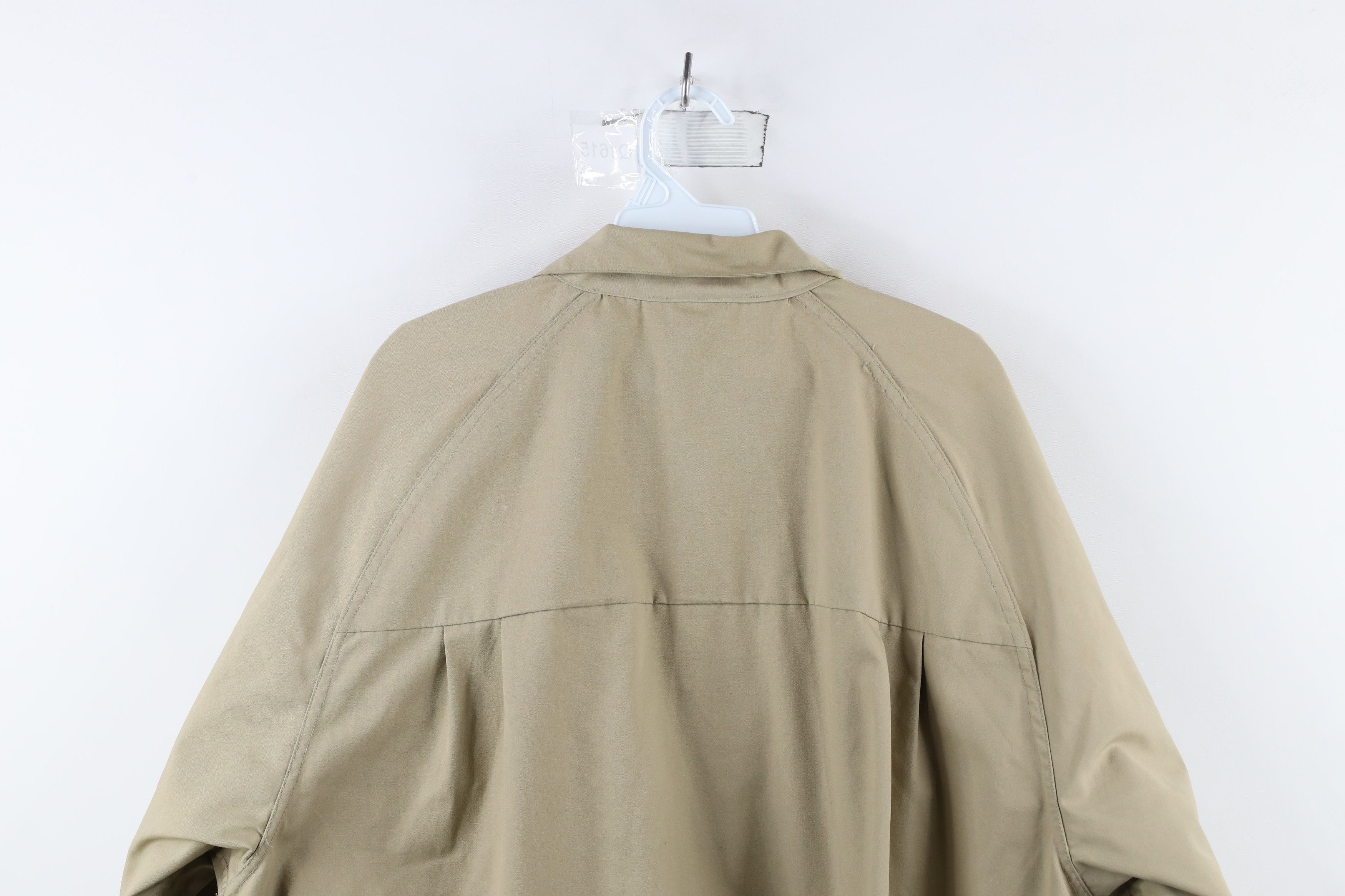 Vintage Vintage 90s Streetwear Cafe Racer Bomber Jacket Beige Size US XL / EU 56 / 4 - 16 Thumbnail