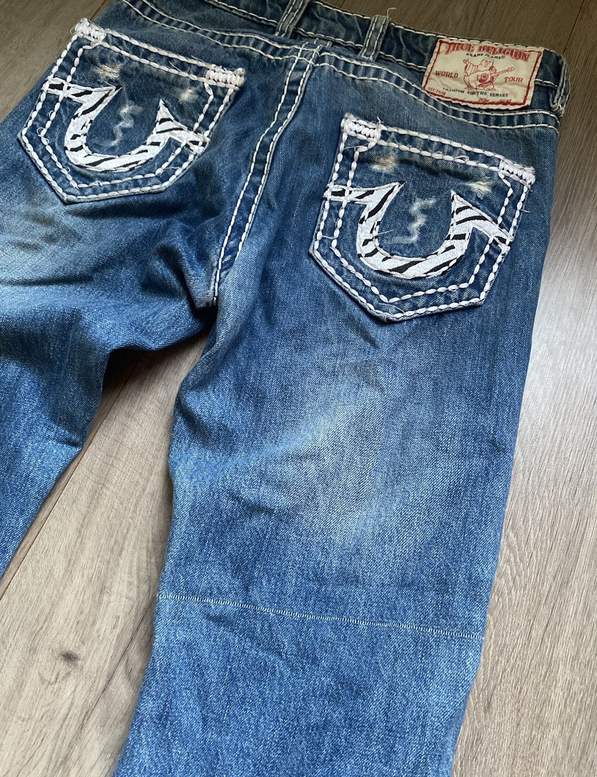True Religion True Religion Ricky Super T Jeans Fits 31x30 Made in USA Size US 30 / EU 46 - 2 Thumbnail
