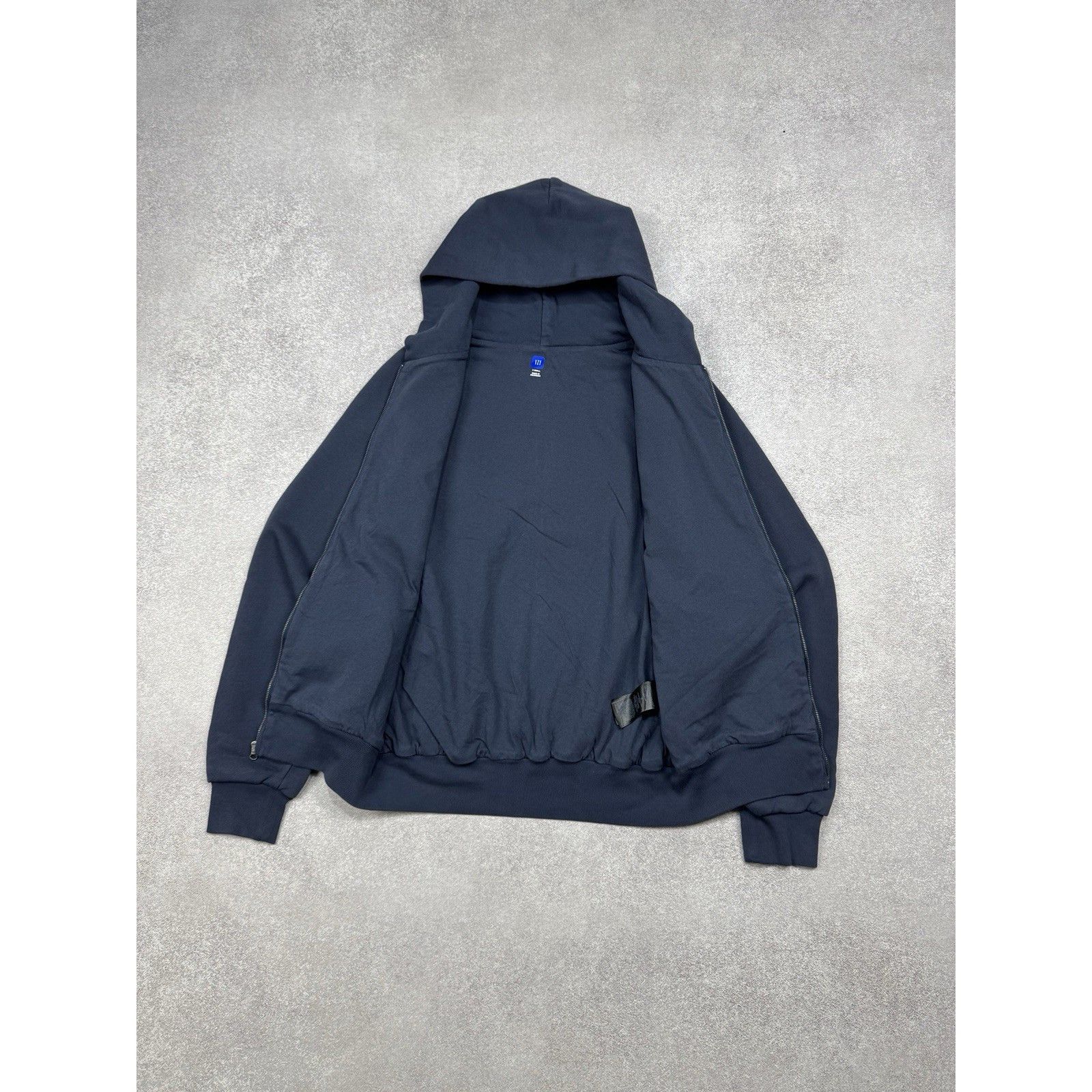 Gap × Yeezy New Without Tags Authentic Yeezy x Gap Zip Up Men's Navy Hoo Size US XS / EU 42 / 0 - 8 Thumbnail