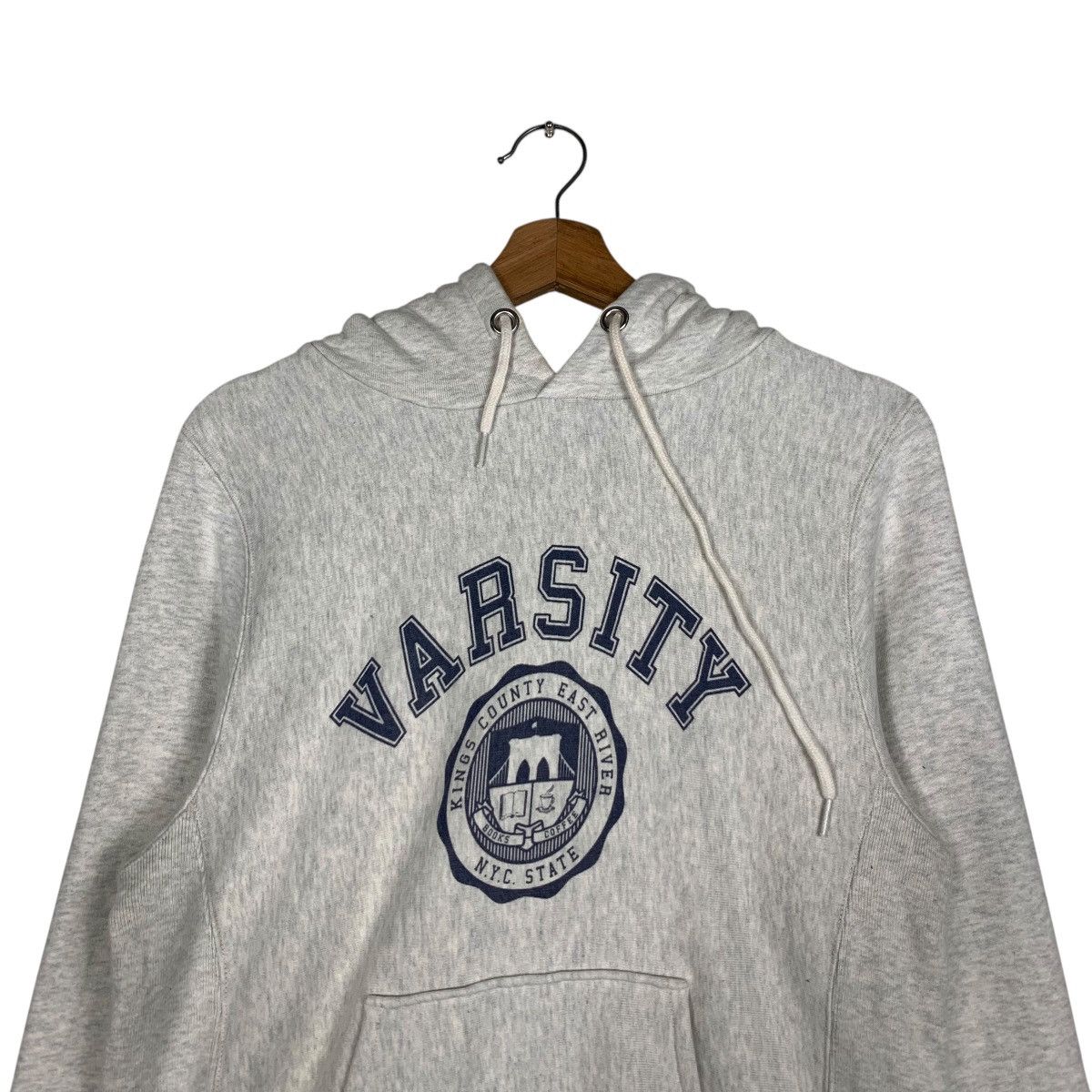 Beams Plus BEAMS Varsity Big Logo Pullover Hoodies Sweatshirt #1523-C68 Size US S / EU 44-46 / 1 - 11 Thumbnail