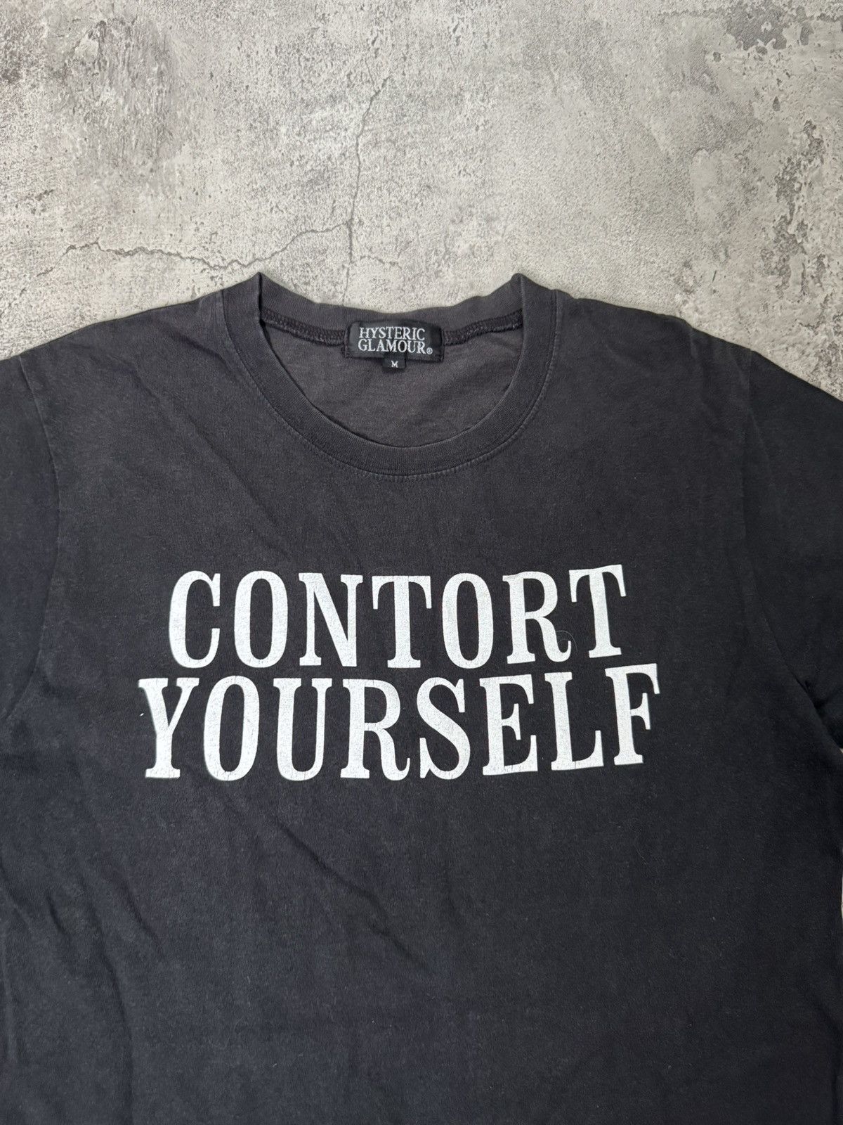 Hysteric Glamour HYSTERIC GLAMOUR CONTORT YOURSELF T-SHIRT Size US M / EU 48-50 / 2 - 4 Thumbnail
