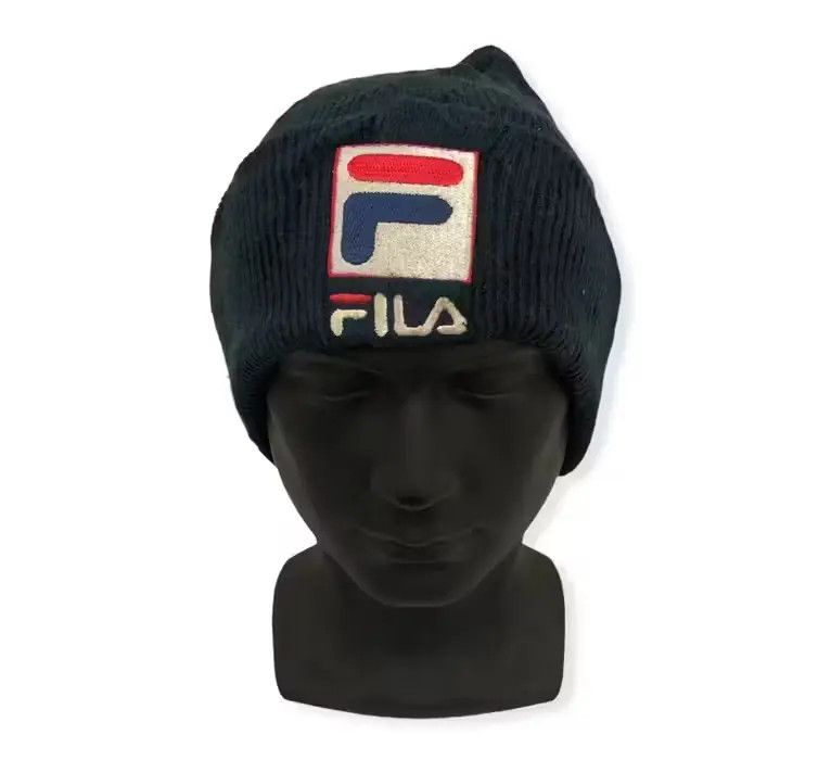 Fila Vintage Fila Big Logo beanie Size ONE SIZE - 1 Thumbnail