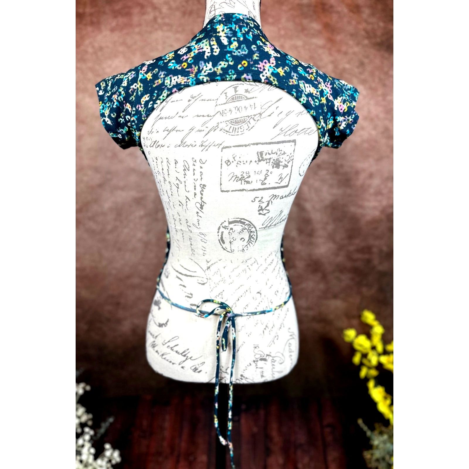 Isabel Marant Isabel Marant Étoile Juvia Totally Backless Top Teal 38 (8) Size M / US 6-8 / IT 42-44 - 14 Thumbnail