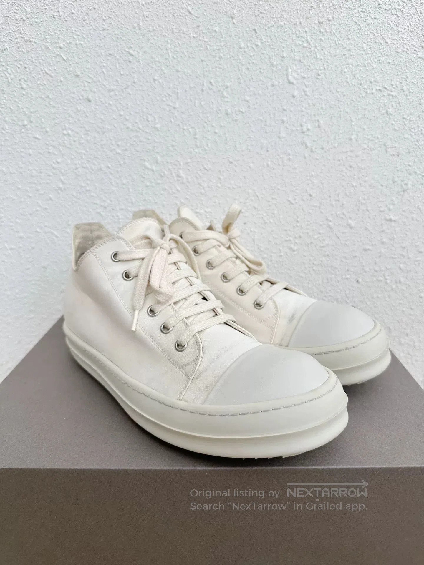 Rick Owens Rick Owens Converse Canvas Low Top. Size US 7 / EU 40 - 2 Thumbnail