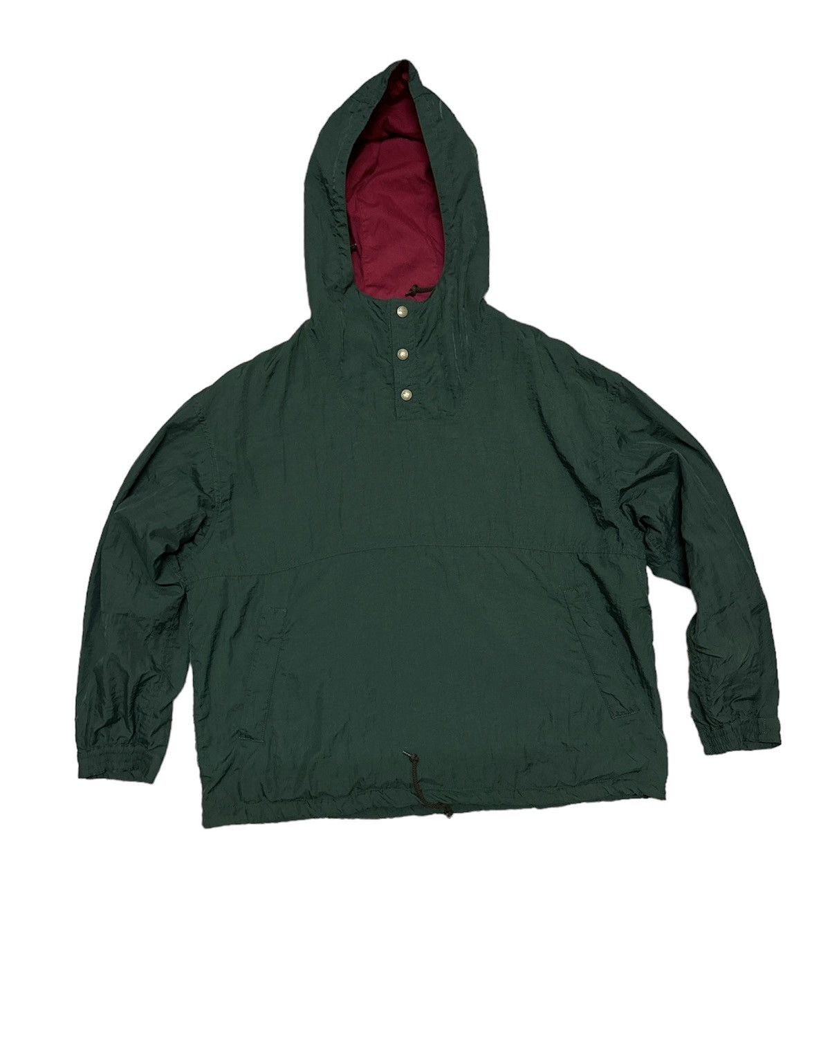 image of Comme Des Garcons x Dezert Vintage Dezert + Anorak Jacket Design With Hoodie Cdg Stlye in Green (Si