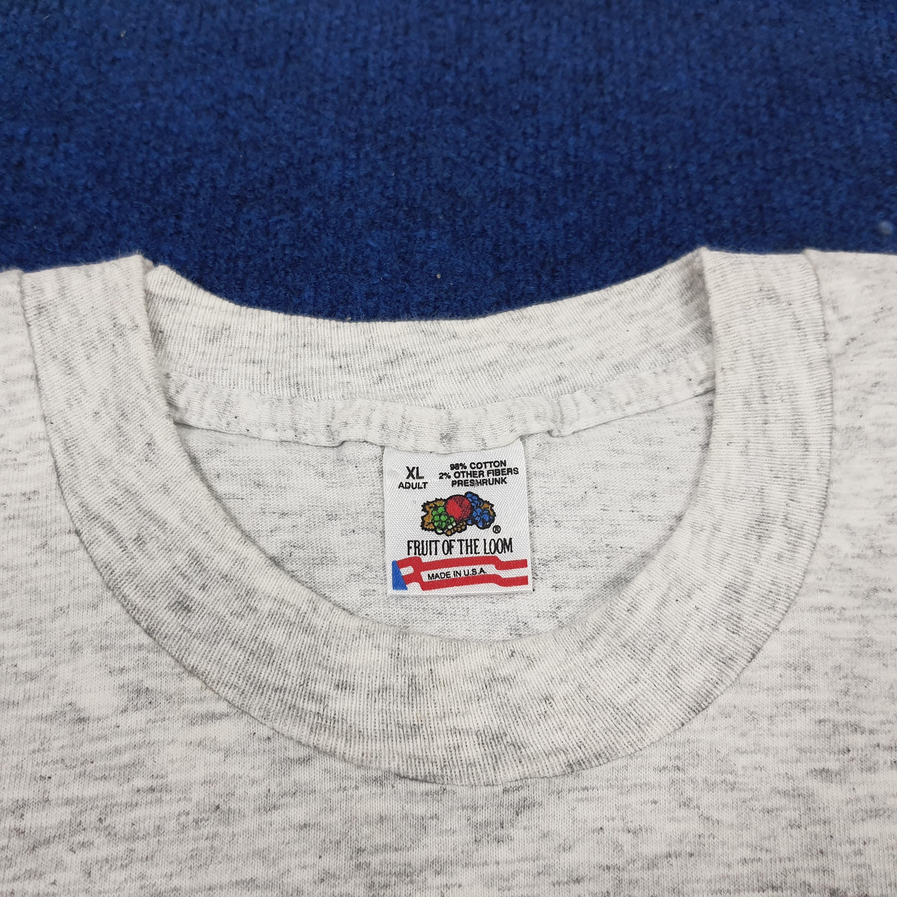 MLB × Vintage Vintage 90's Indians Baseball Team MLB T-shirt Size US XL / EU 56 / 4 - 4 Thumbnail