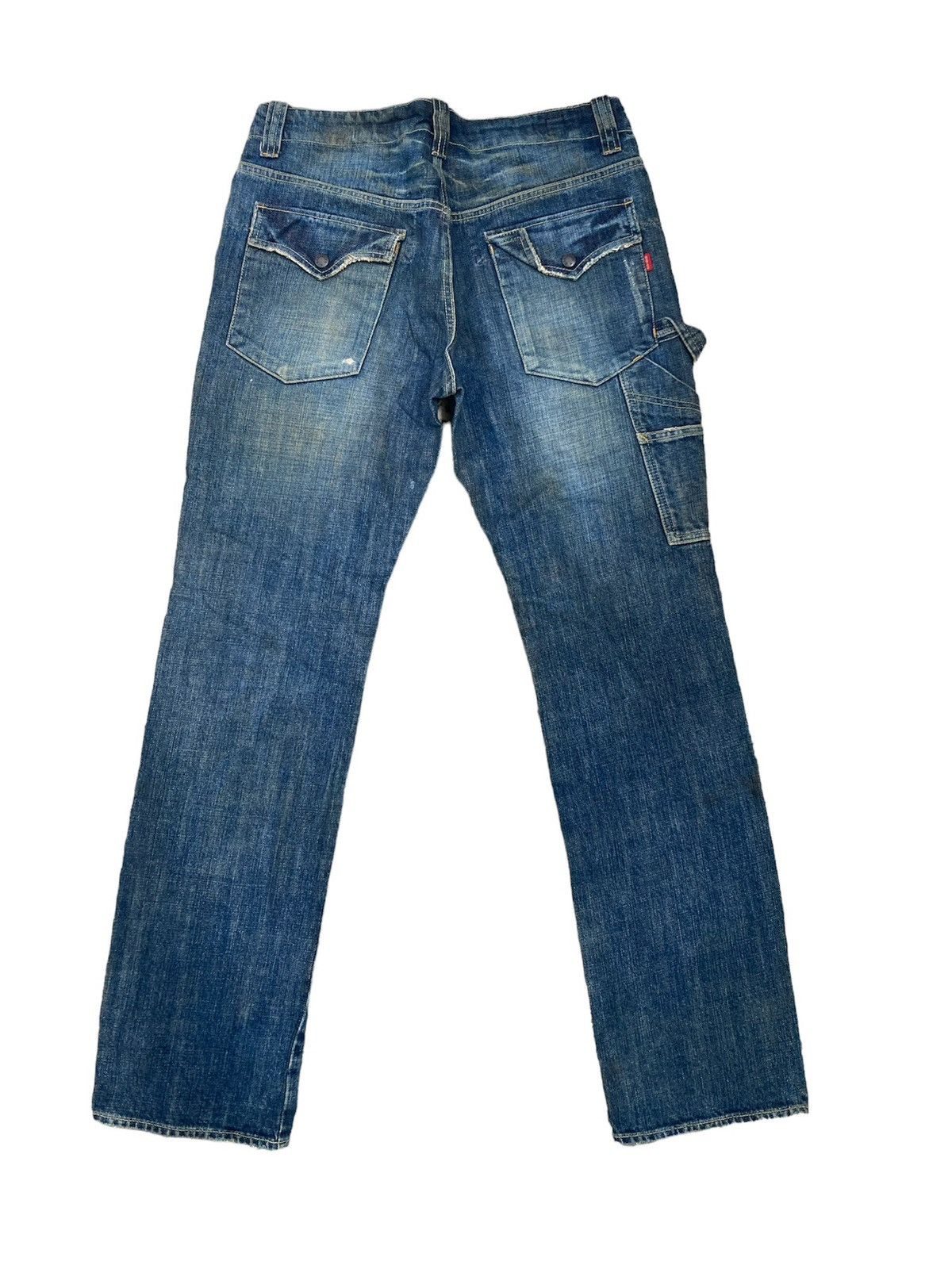 45rpm × Blue Blue Japan × Japanese Brand JAPANESE BRAND BARTACK BUSH PANTS DESIGN MULTIPOCKET STYLE Size US 32 / EU 48 - 3 Thumbnail