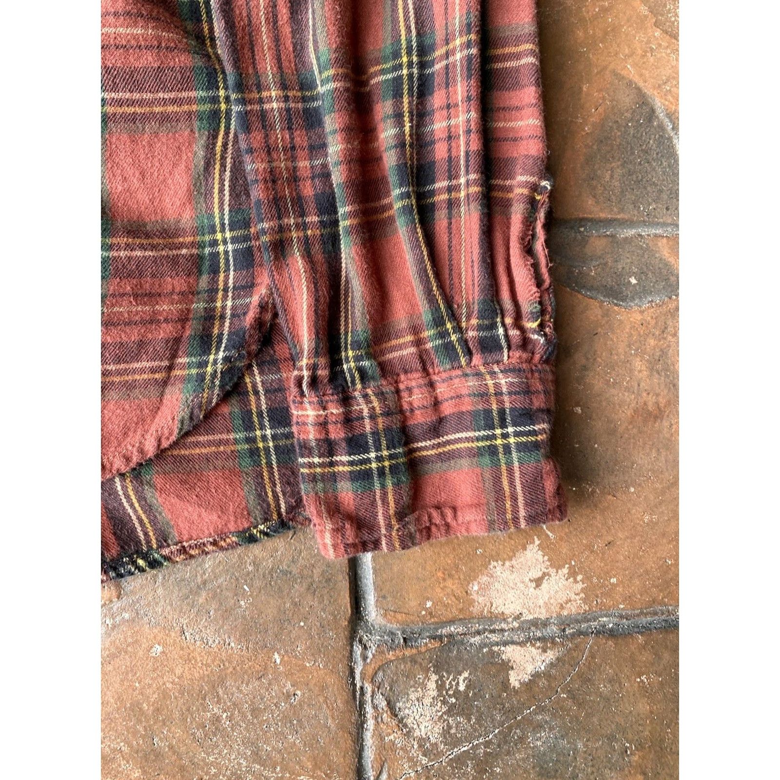 Ralph Lauren VINTAGE Ralph Lauren Denim And Supply RL Surplus Flannel Shirt Womens Medium Plaid Red Size M / US 6-8 / IT 42-44 - 5 Thumbnail