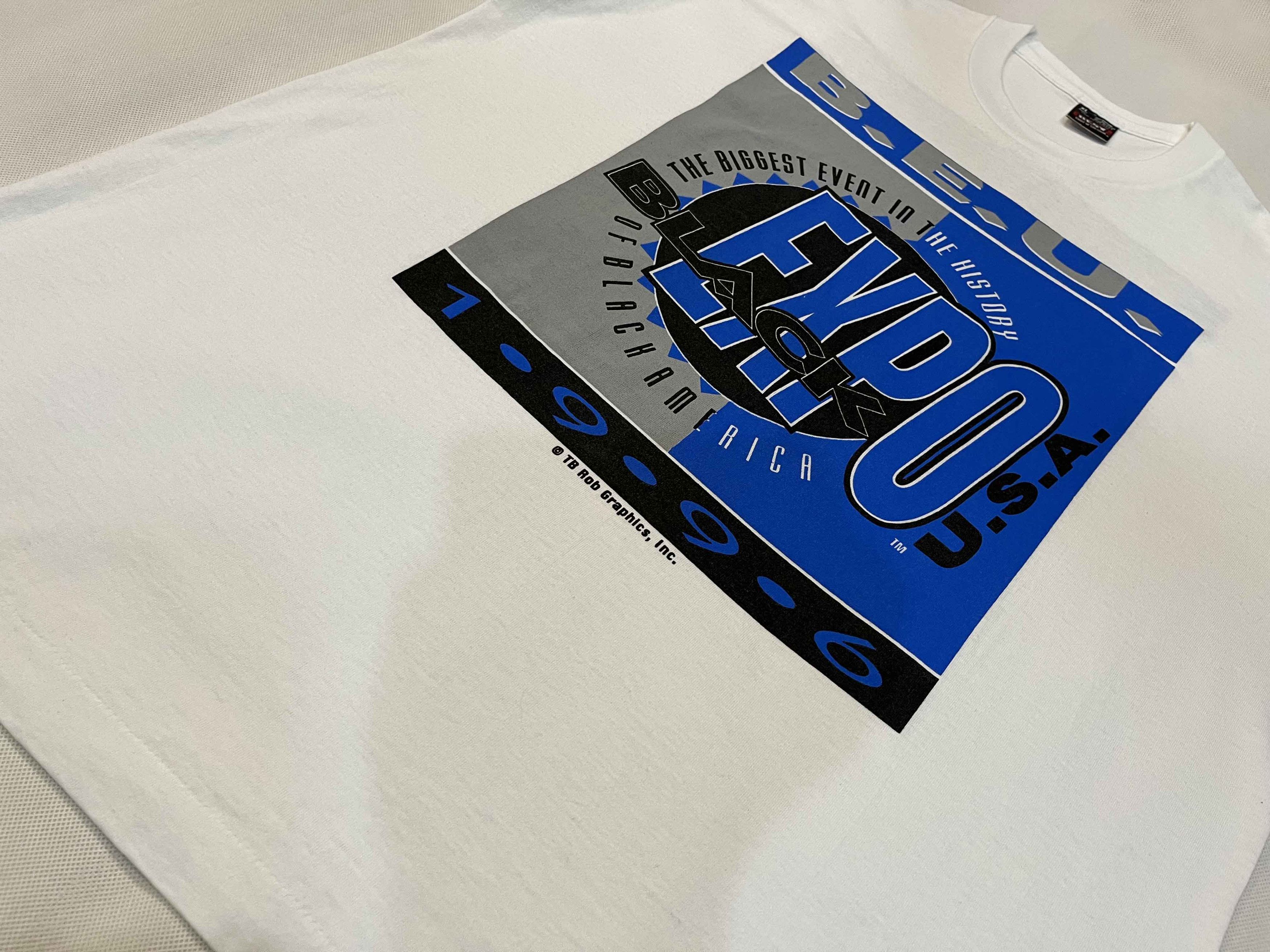 Fruit Of The Loom × Vintage Vintage Fruit of the Loom 1996 Black Expo BEU T-Shirt Size US XL / EU 56 / 4 - 8 Thumbnail