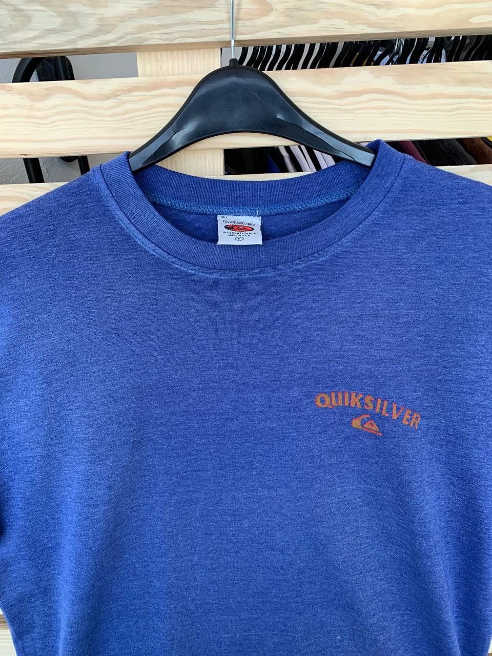 Quiksilver × Vintage Quiksilver Vintage Tee Baggy Fit Center Logo Print Size US L / EU 52-54 / 3 - 6 Thumbnail