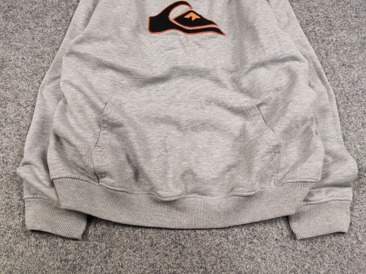 Quiksilver Vintage 90's Quiksilver Logo Gray Hoodie Y2K Hype Style Size US L / EU 52-54 / 3 - 9 Thumbnail