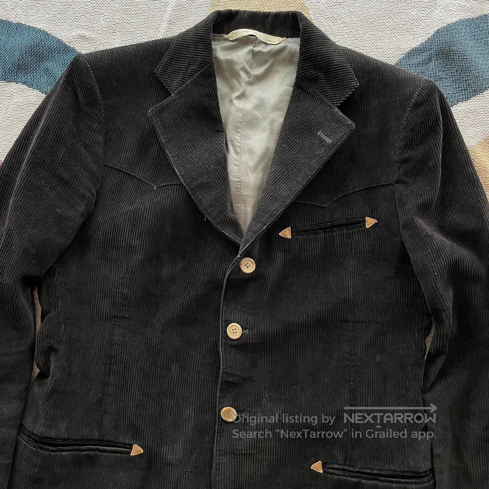 Polo Ralph Lauren Polo Western Corduroy Blazer. Size US XXS / EU 40 - 5 Thumbnail