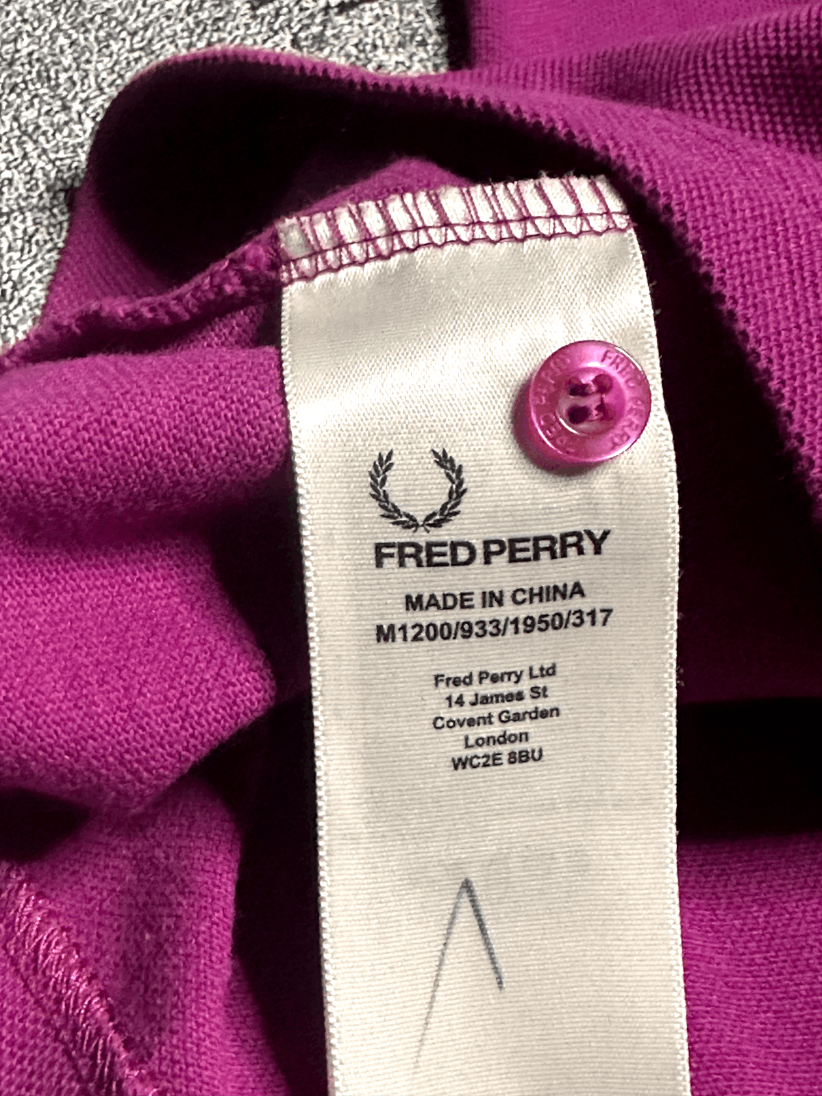 Fred Perry Fred Perry men's polo S Size US S / EU 44-46 / 1 - 5 Thumbnail