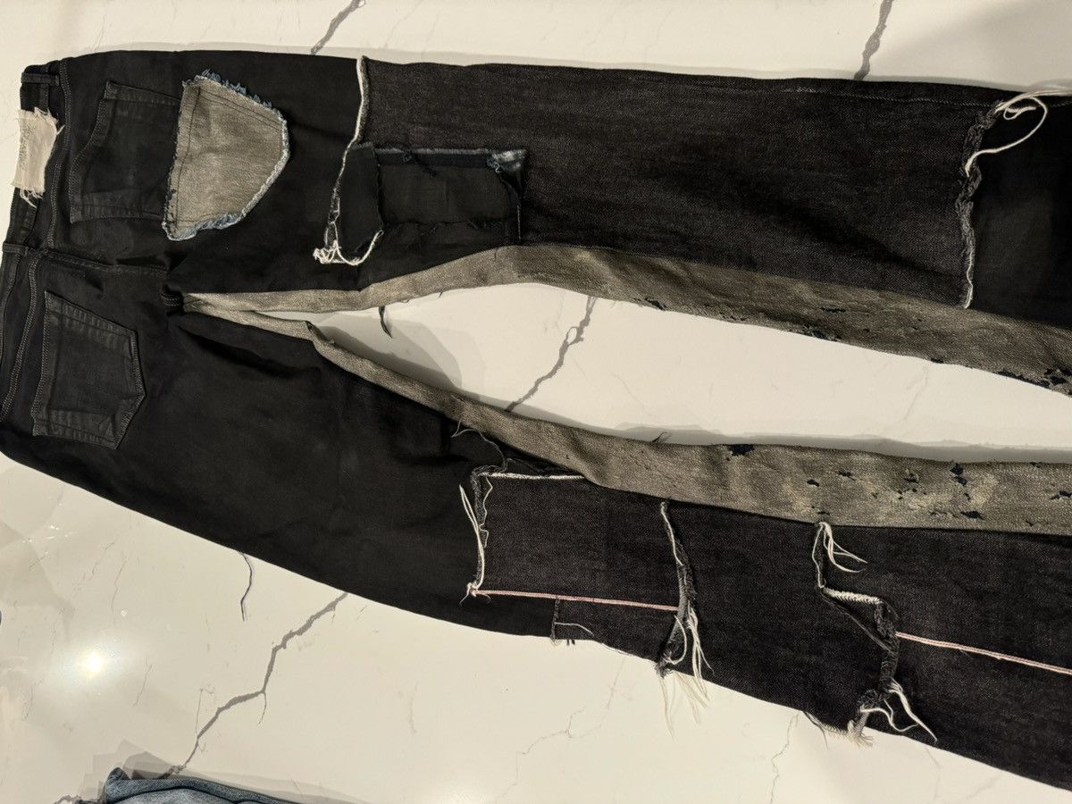 Rick Owens RARE RICK OWENS X SWAMPGOD DENIM Size US 34 / EU 50 - 10 Thumbnail