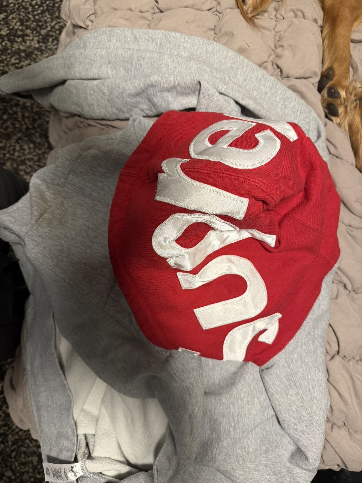 Supreme Supreme - hoodie logo Size US L / EU 52-54 / 3 - 8 Thumbnail