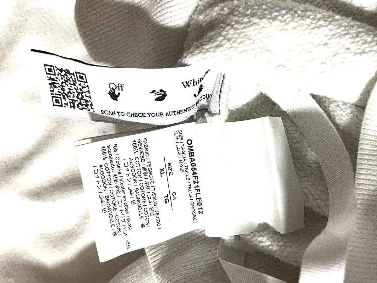 Off-White Off White Dripped Logo Sweatshirt Size US XL / EU 56 / 4 - 8 Thumbnail