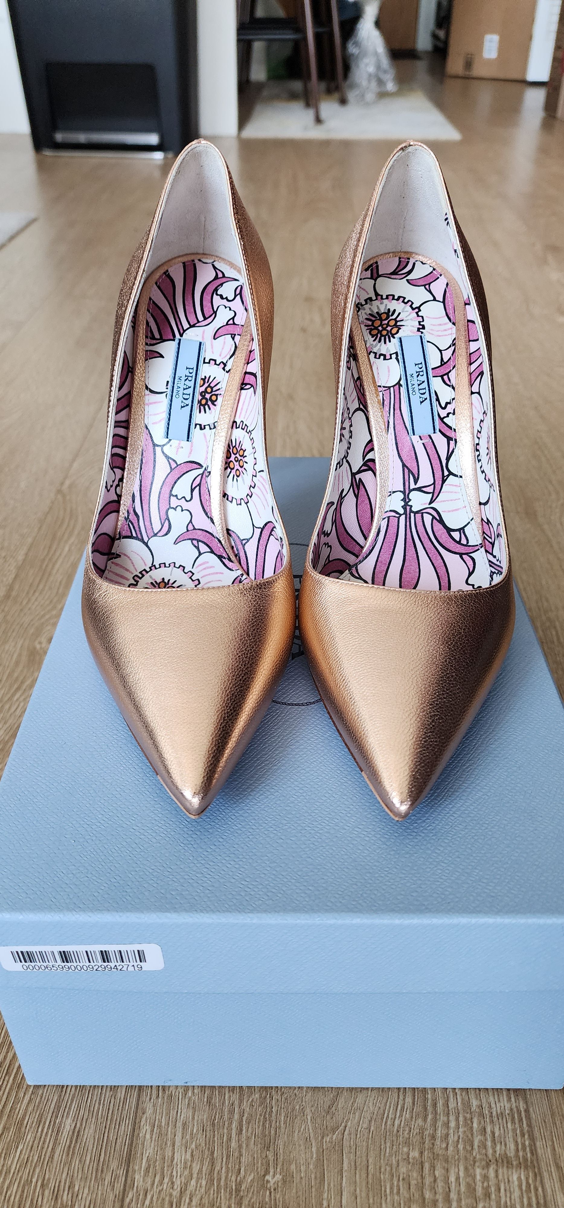 Prada Prada Clazature Donna Leather pump Size US 9.5 / IT 39.5 - 1 Thumbnail