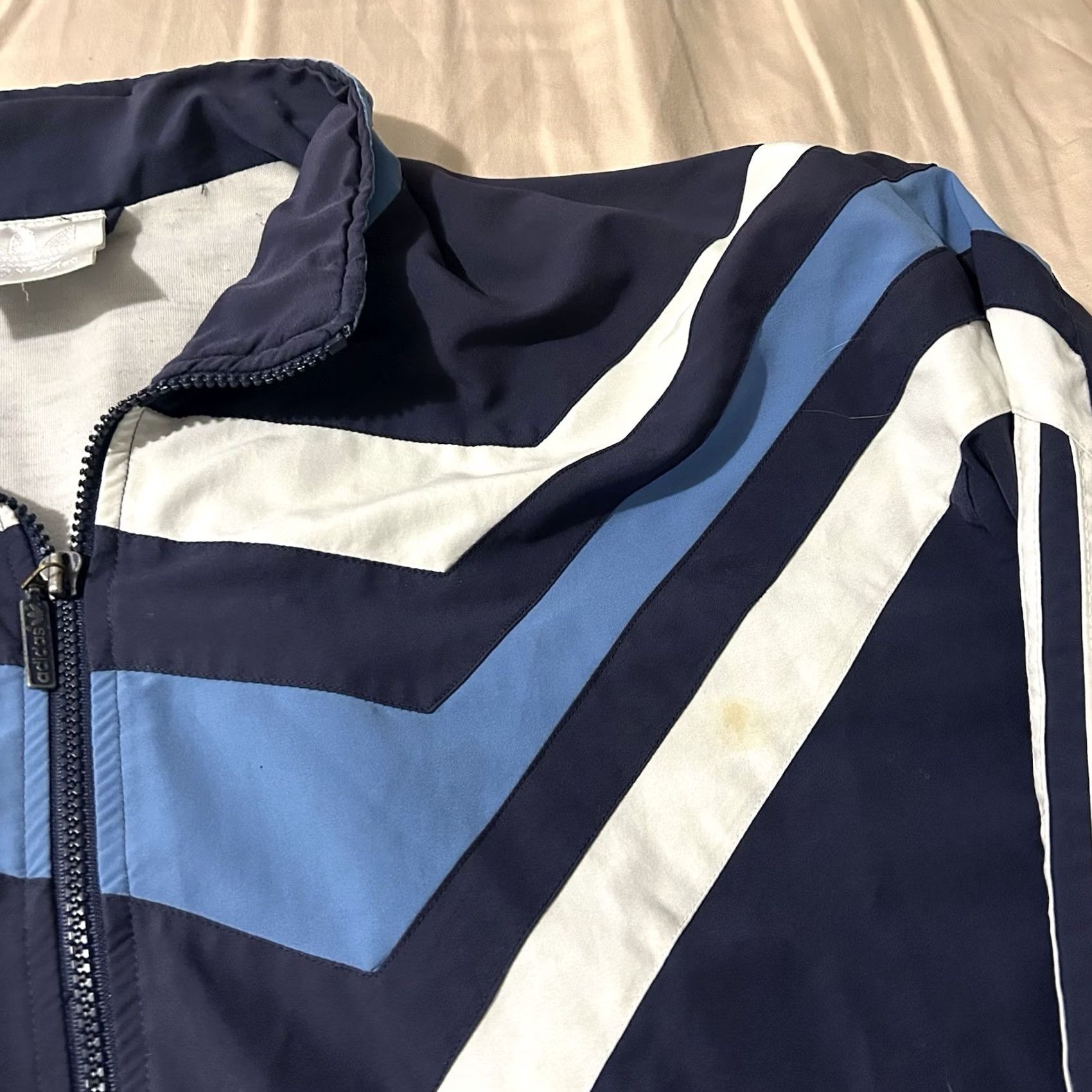 Adidas VINTAGE 90s Adidas Soccer Windbreaker Jacket XL Men Blue Size US XL / EU 56 / 4 - 5 Thumbnail