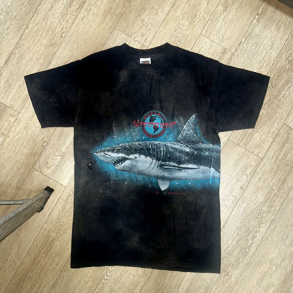 Tultex 1993 Screenworks Oceanic Reservation Underwater World Shirt Size US L / EU 52-54 / 3 - 1 Thumbnail