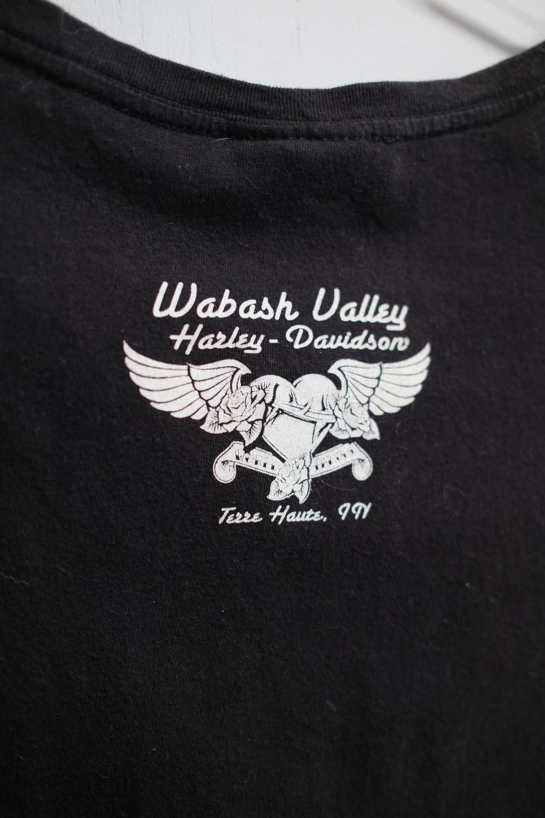 Harley Davidson 2010's Harley Davidson Wabash Valley Terre Haute, IN T-Shirt Size XXL / US 16-18 / IT 52-54 - 7 Thumbnail