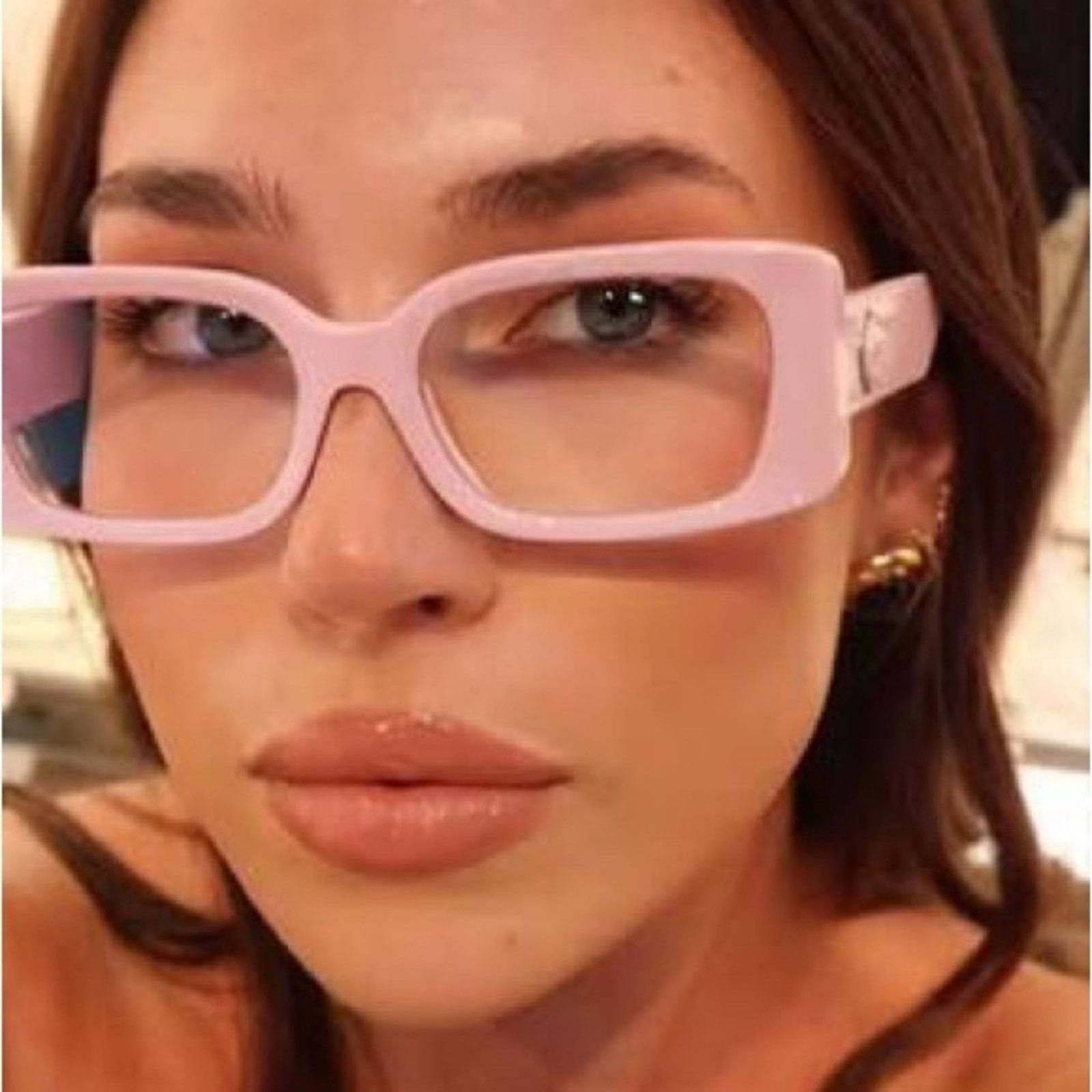 Versace New! Versace Light Pink Glasses, VE3362U 5485, Authentic Size ONE SIZE - 8 Thumbnail