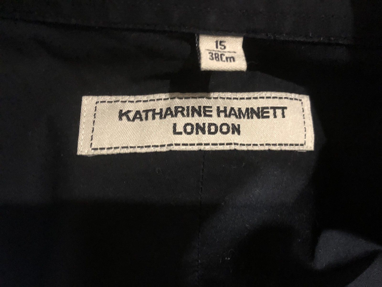 Katharine Hamnett London Katharine Hamnett London Button Ups Longsleeve Shirt black Size US S / EU 44-46 / 1 - 3 Thumbnail