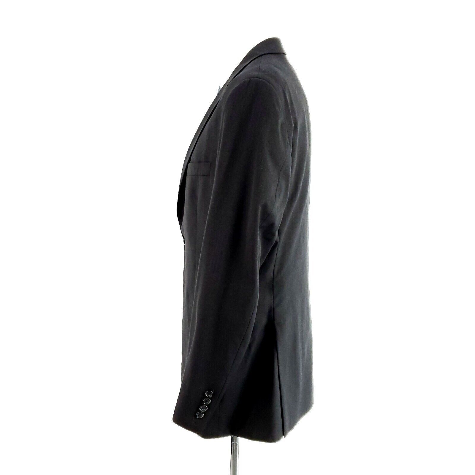 Pronto Uomo Pronto Uomo Platinum Wool 2 Button Blazer 38R Or Slim 40R Bl Size 38R - 4 Thumbnail