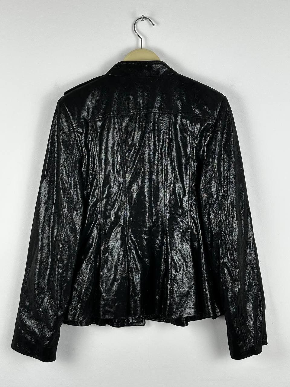 Burberry Rare Burberry Goat Skin Shine Leather Jacket Size M / US 6-8 / IT 42-44 - 13 Thumbnail