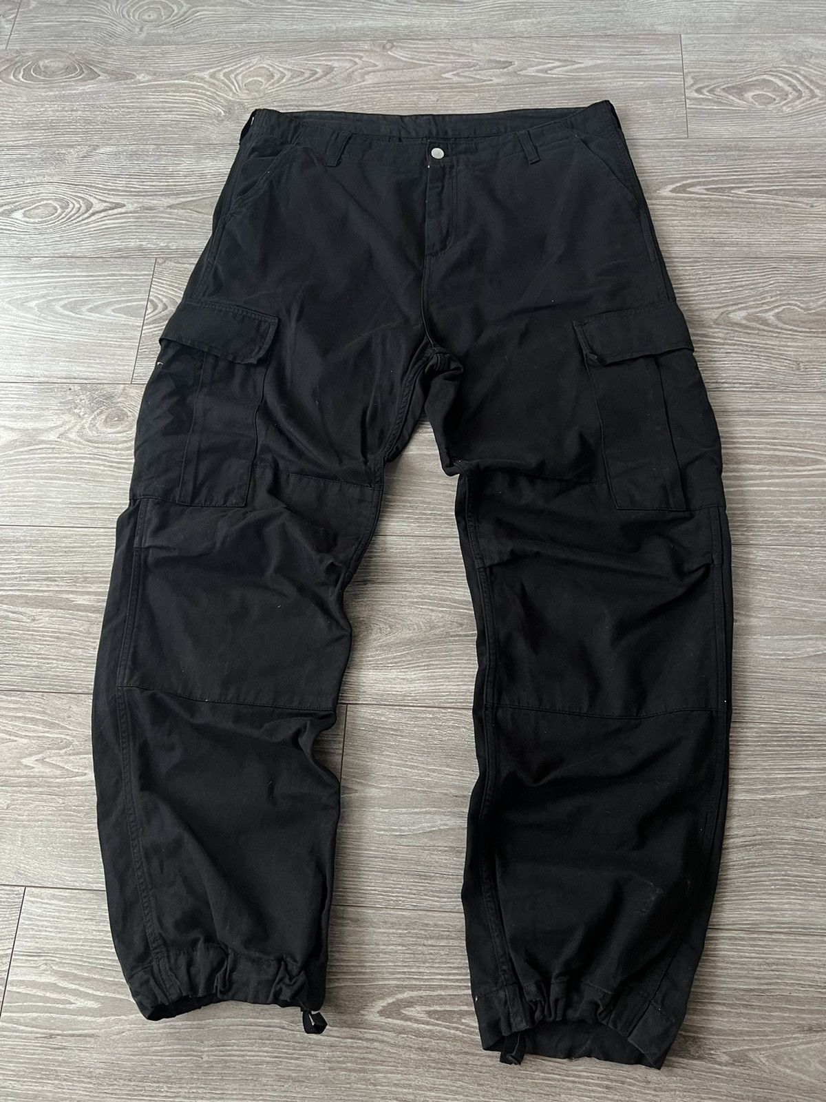 Carhartt × Carhartt Wip ‼️Carhartt Wip Regular Cargo Y2k Box Logo Rap Pants‼️ Size US 36 / EU 52 - 14 Thumbnail