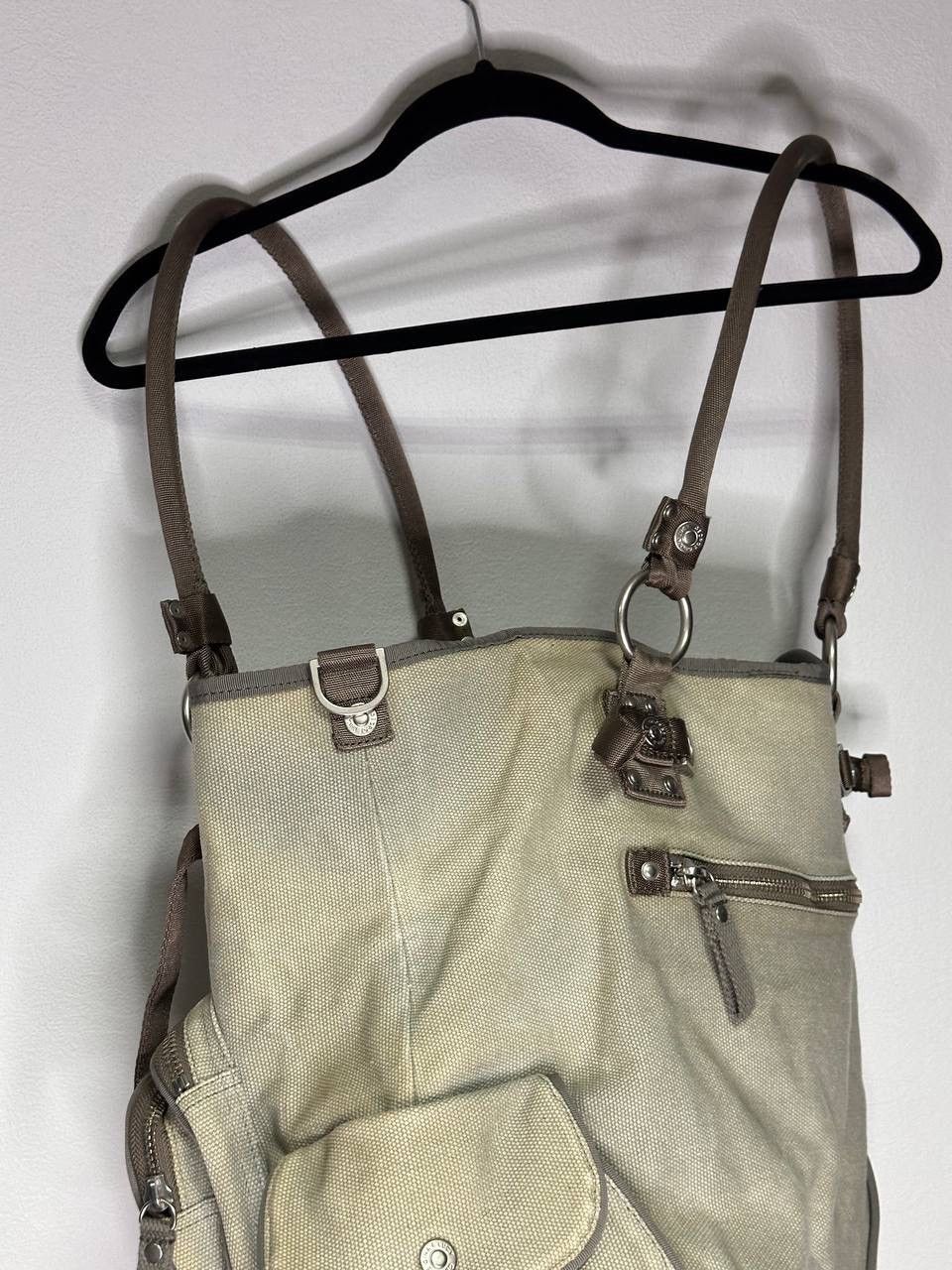 Other George Gina & Lucy Super Maria Canvas Shoulder Bag Beige Y2K Size ONE SIZE - 7 Thumbnail