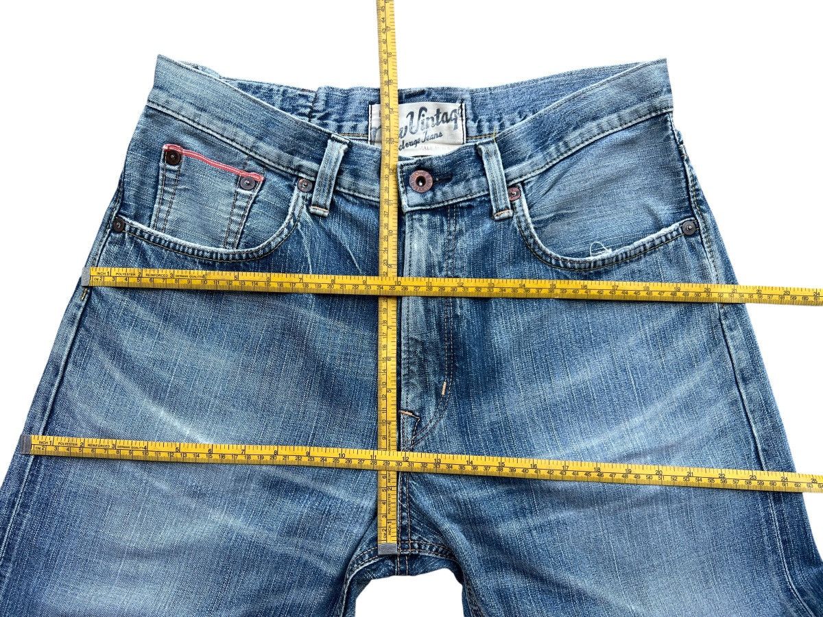 Edwin Vintage Edwin Selvedge Distressed Denim Jeans 36x34 Size US 36 / EU 52 - 15 Thumbnail