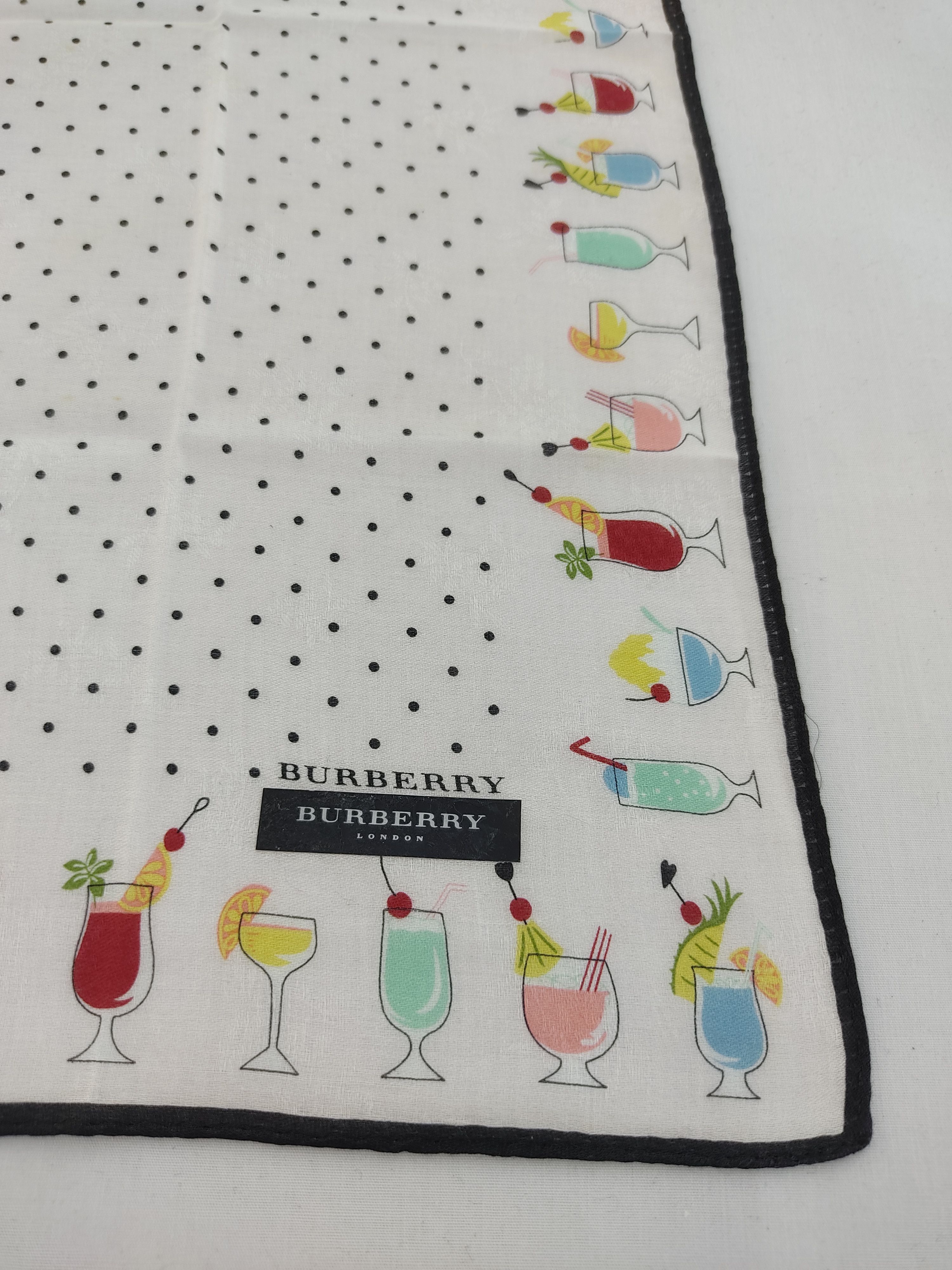 Burberry × Vintage Burberry Handkerchief / Neckwear / Bandana Size ONE SIZE - 7 Thumbnail
