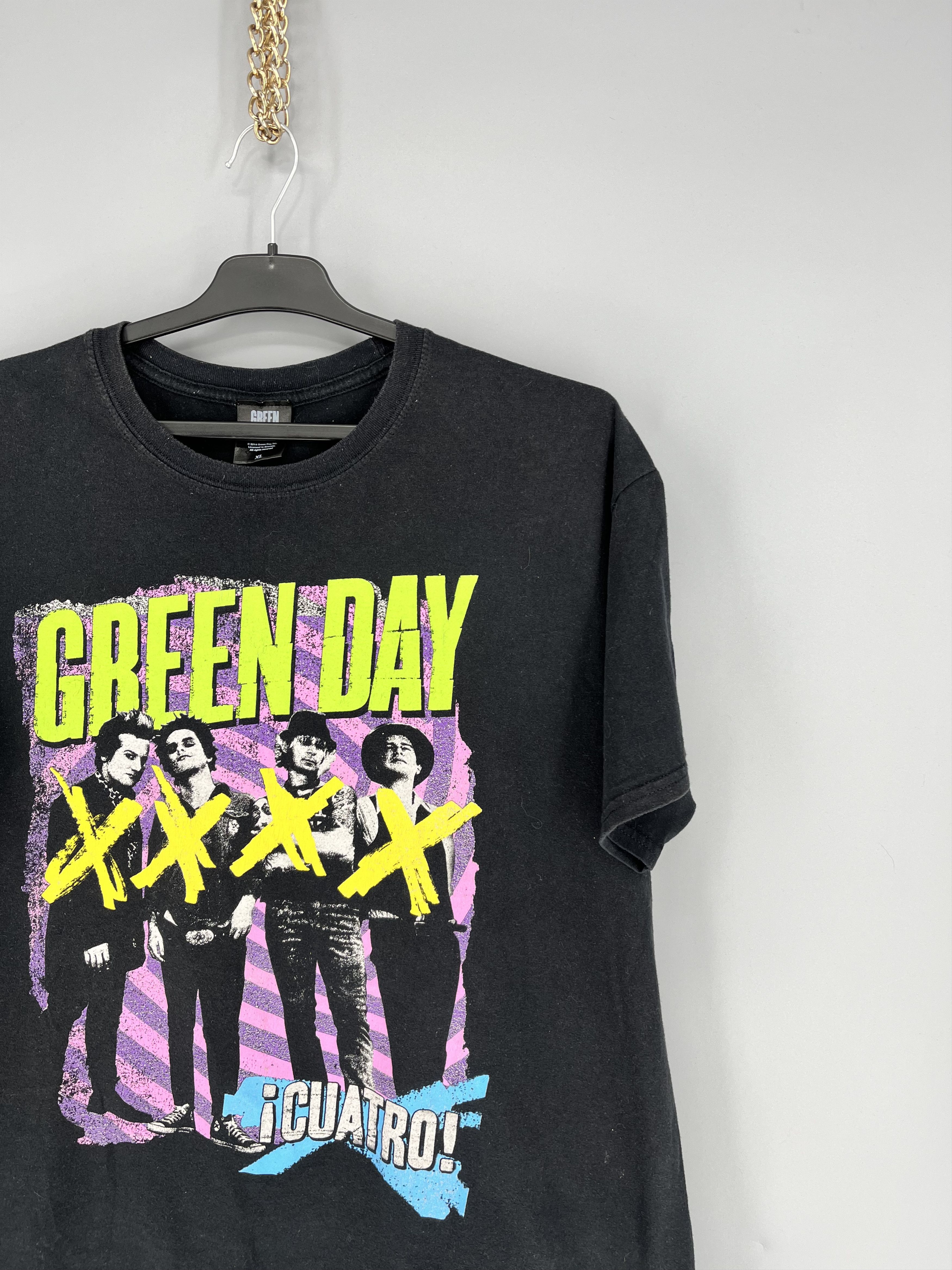 Band Tees Vintage Green Day Band T-Shirt Us Punk Tshirts Band Tee Size US XL / EU 56 / 4 - 5 Thumbnail