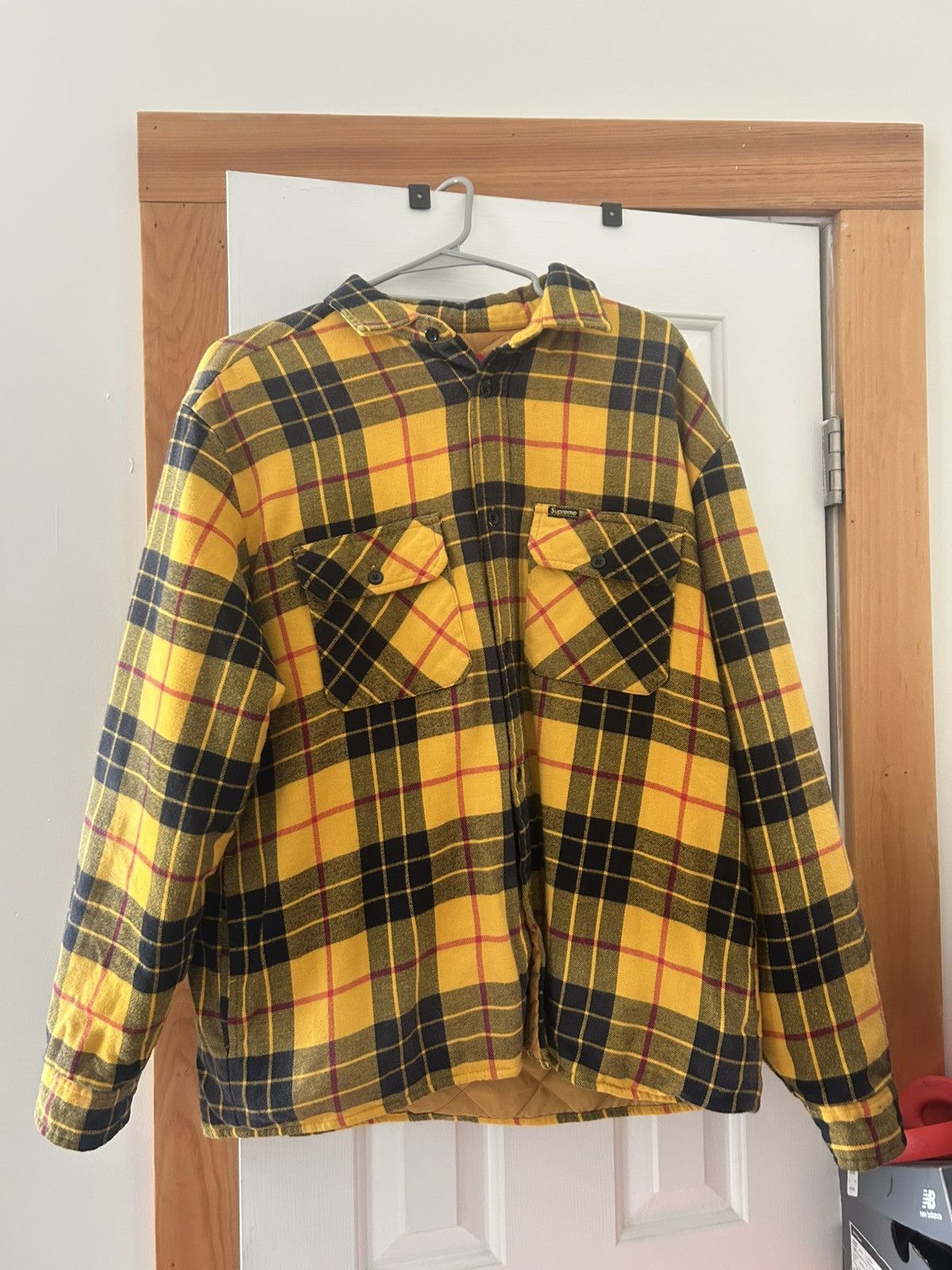 Supreme Supreme FW24 Quilted flannel jacket Size US M / EU 48-50 / 2 - 1 Thumbnail