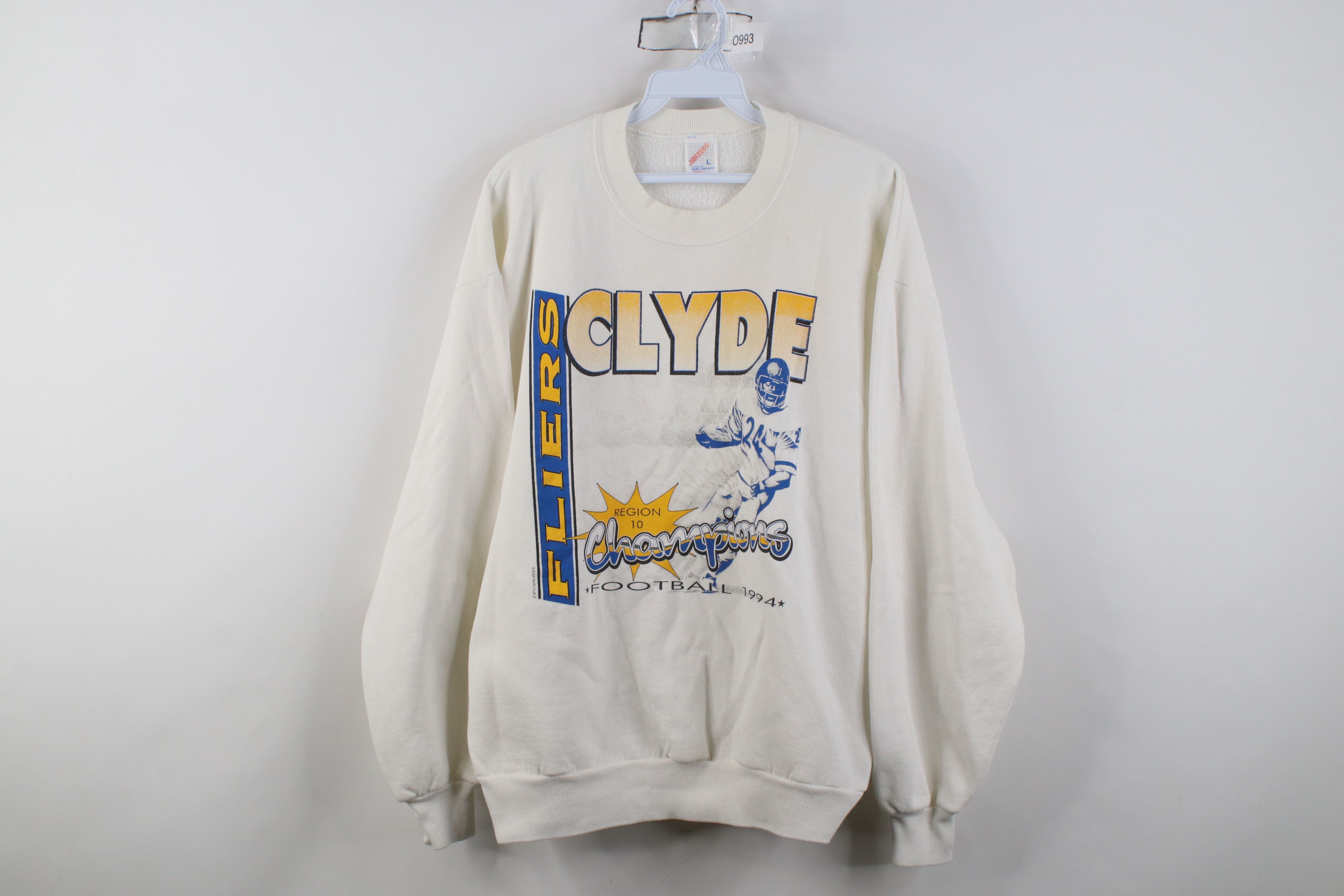 Vintage Vintage 90s High School Football Champions Sweatshirt USA Size US L / EU 52-54 / 3 - 1 Thumbnail