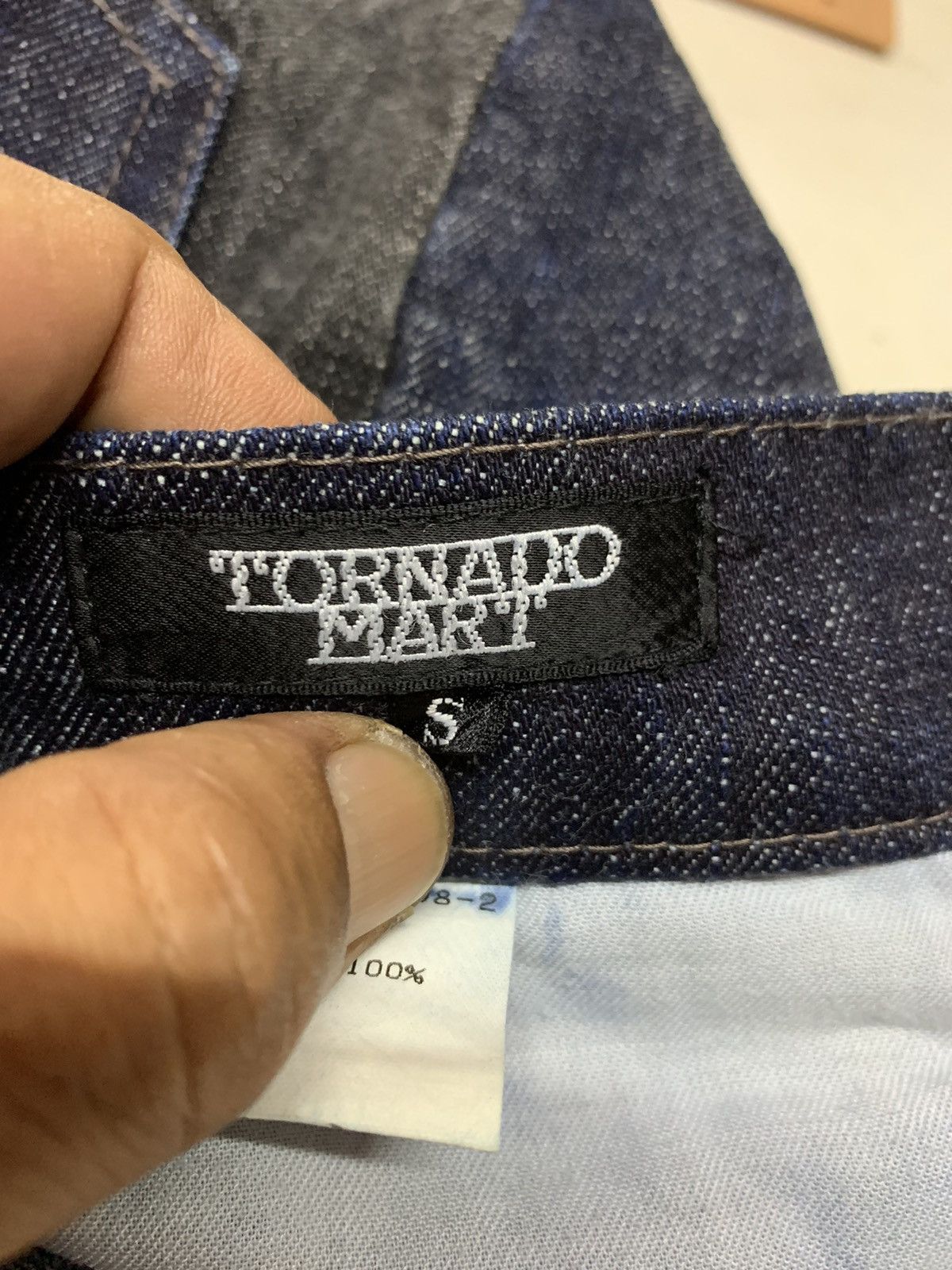 Tornado Mart Tornado mart patchwork jeans Size 29" - 15 Thumbnail