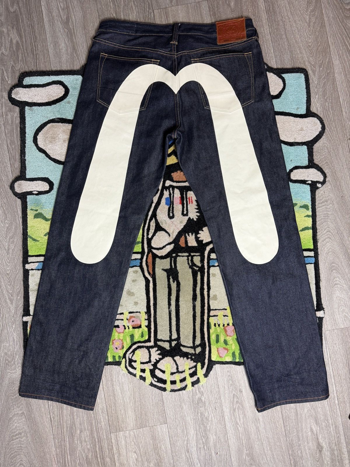Evisu EVISU Diacock Jeans Size US 33 - 10 Thumbnail