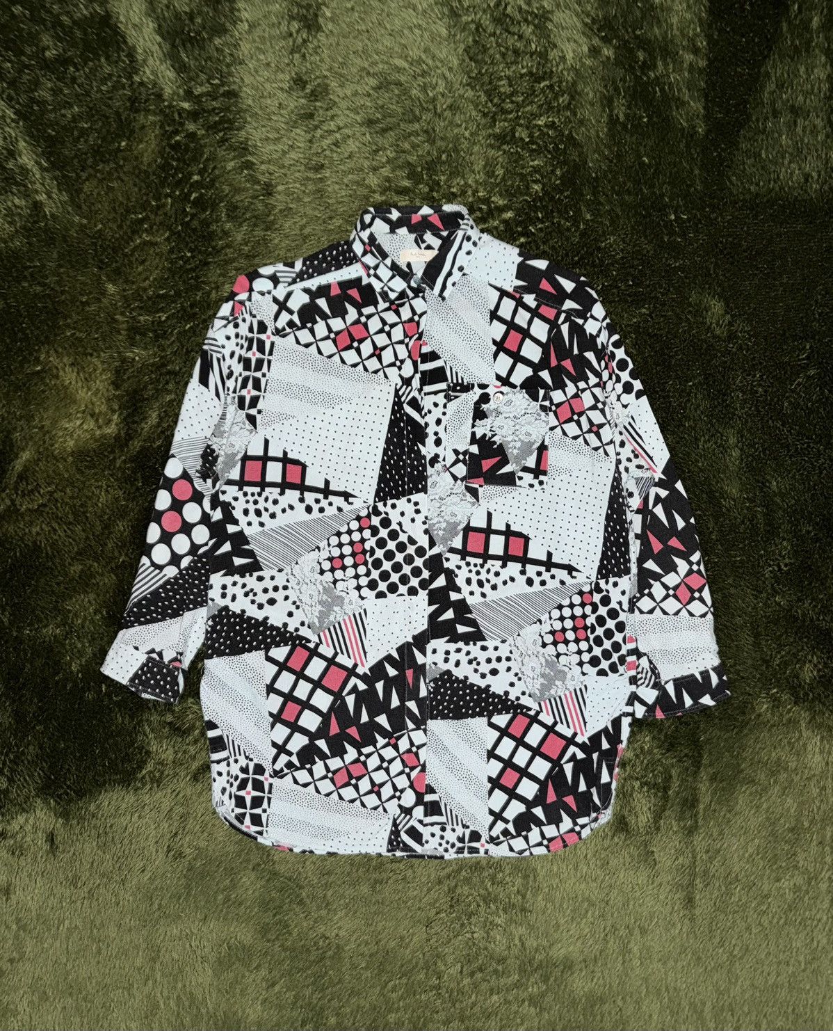 Paul Smith Paul Smith Made in Japan Collage Print Shirt Size US L / EU 52-54 / 3 - 1 Thumbnail