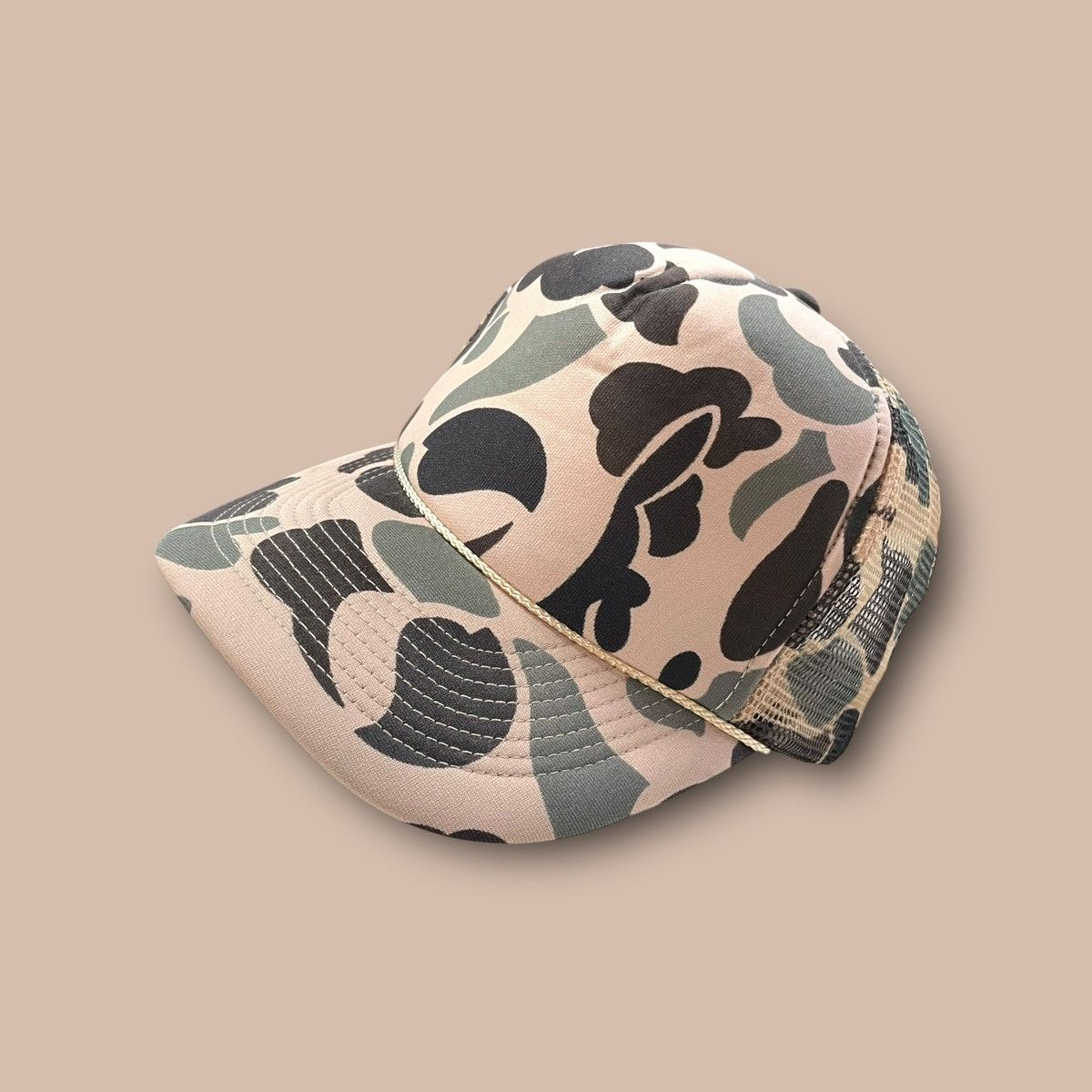 Otto Vintage Otto Camouflage Trucker Hat Size ONE SIZE - 7 Thumbnail