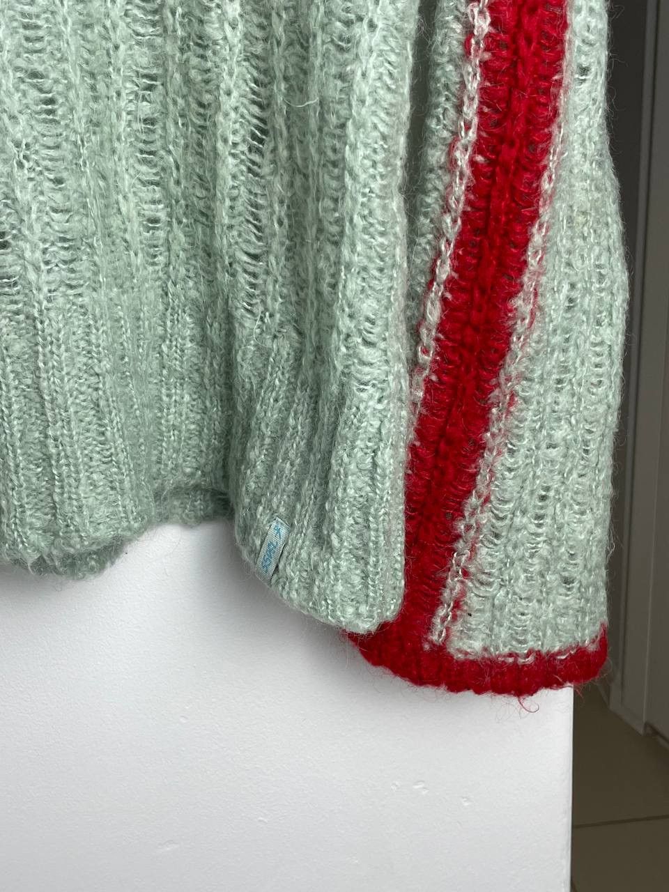 55DSL × Vintage DSL 55 Diesel Wool Sweater Knit Rare Item Old Money Y2K Size L / US 10 / IT 46 - 4 Thumbnail