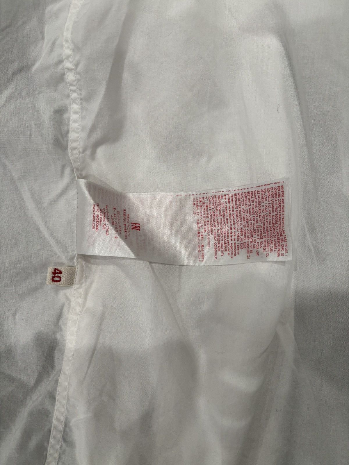 Marni Marni white tuxedo button down Size US S / EU 44-46 / 1 - 6 Thumbnail