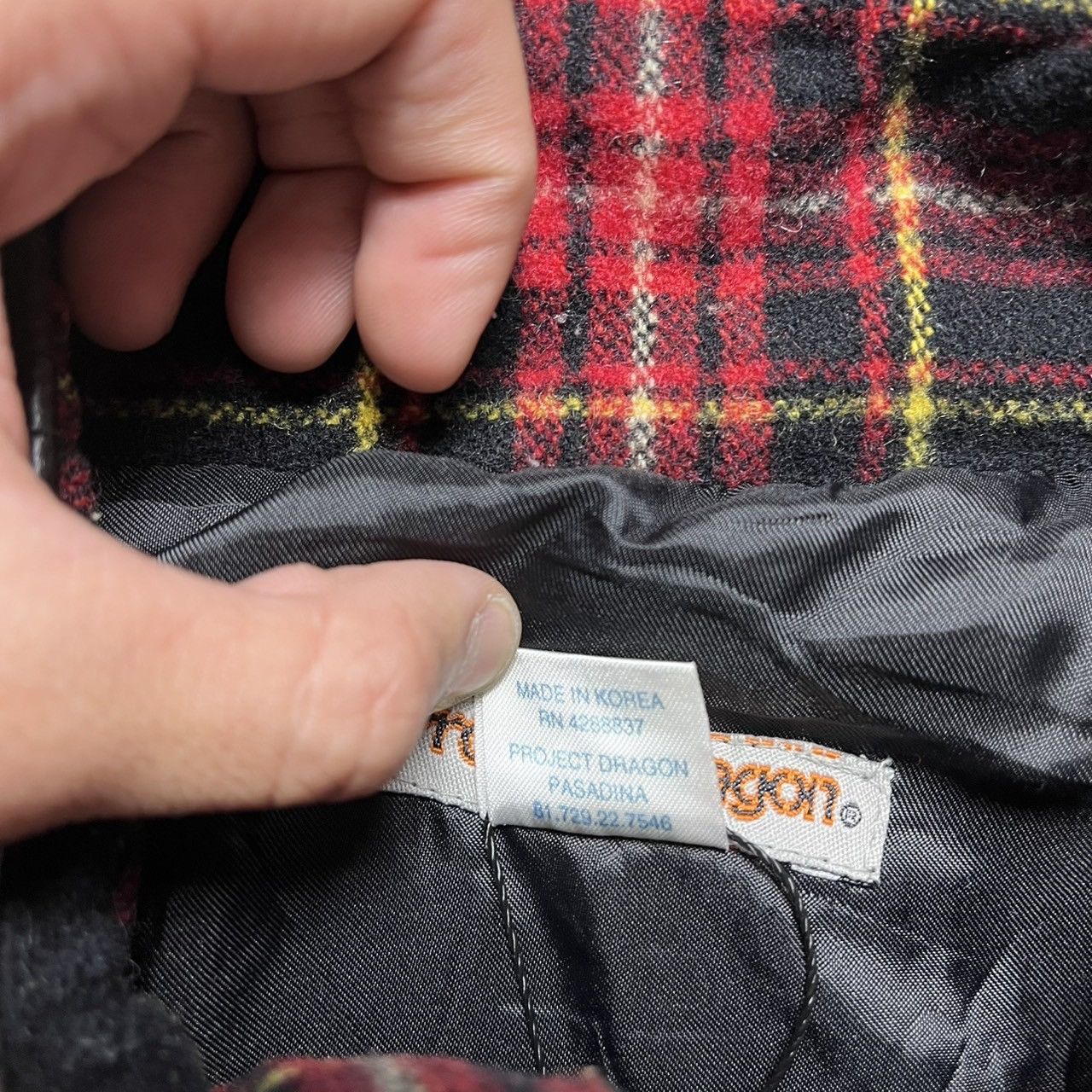 Hysteric Glamour × Japanese Brand Project Dragon Tartan Jacket Size US XL / EU 56 / 4 - 3 Thumbnail