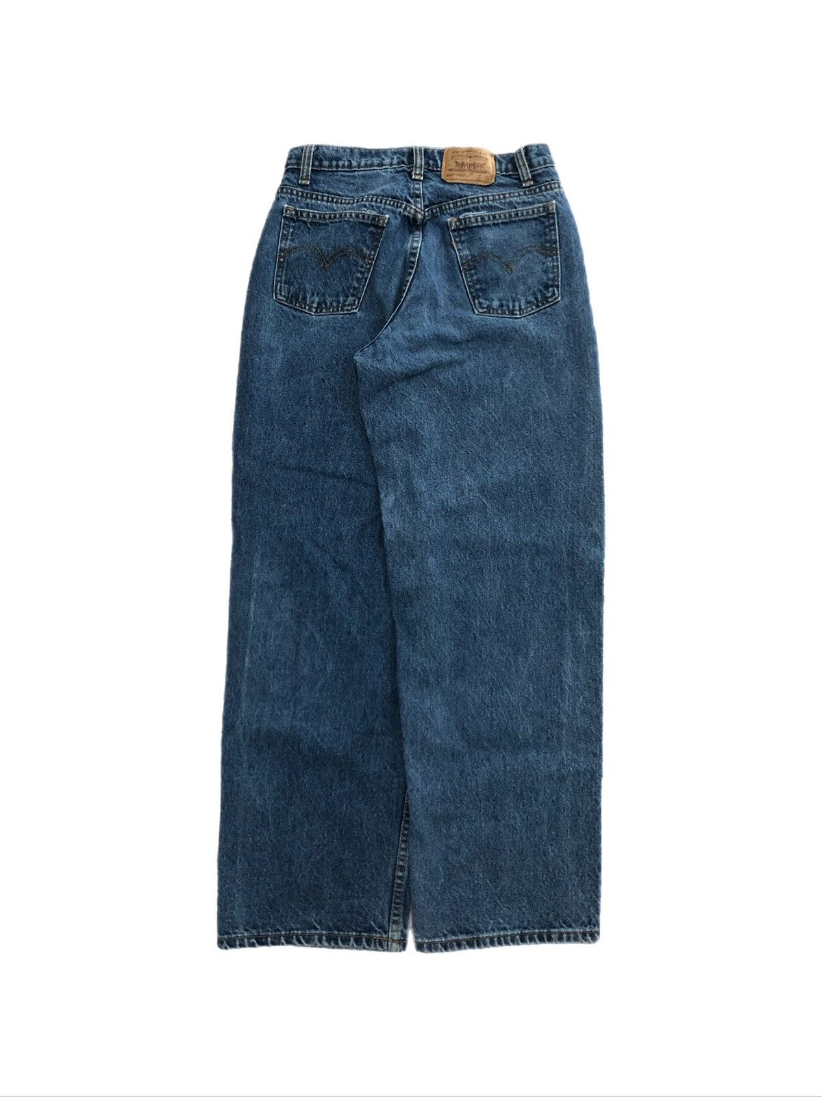 Levi's × Vintage Vtg 1989 Levi’s 580 Orange Tab Baggy Fit Straight Jeans Size US 28 / EU 44 - 1 Thumbnail
