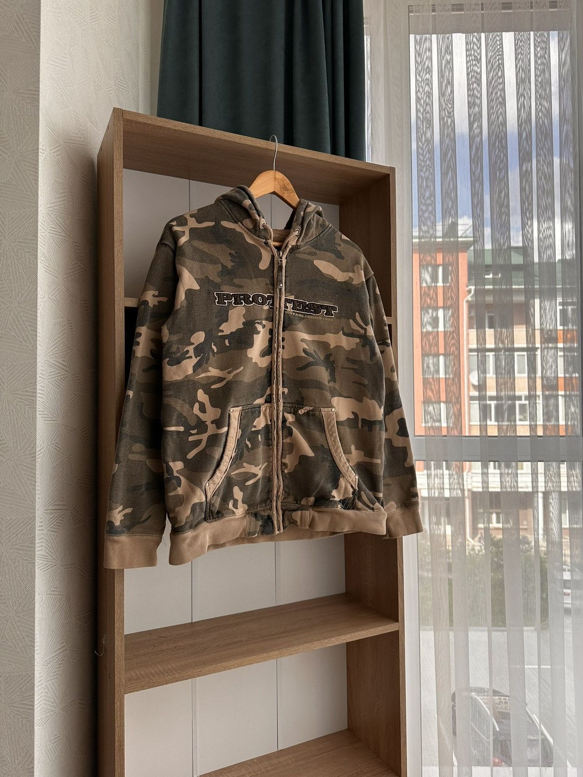 Vintage Vintage Protest Boardwear Military Heavyweight Zip Hoodie Size US L / EU 52-54 / 3 - 2 Thumbnail