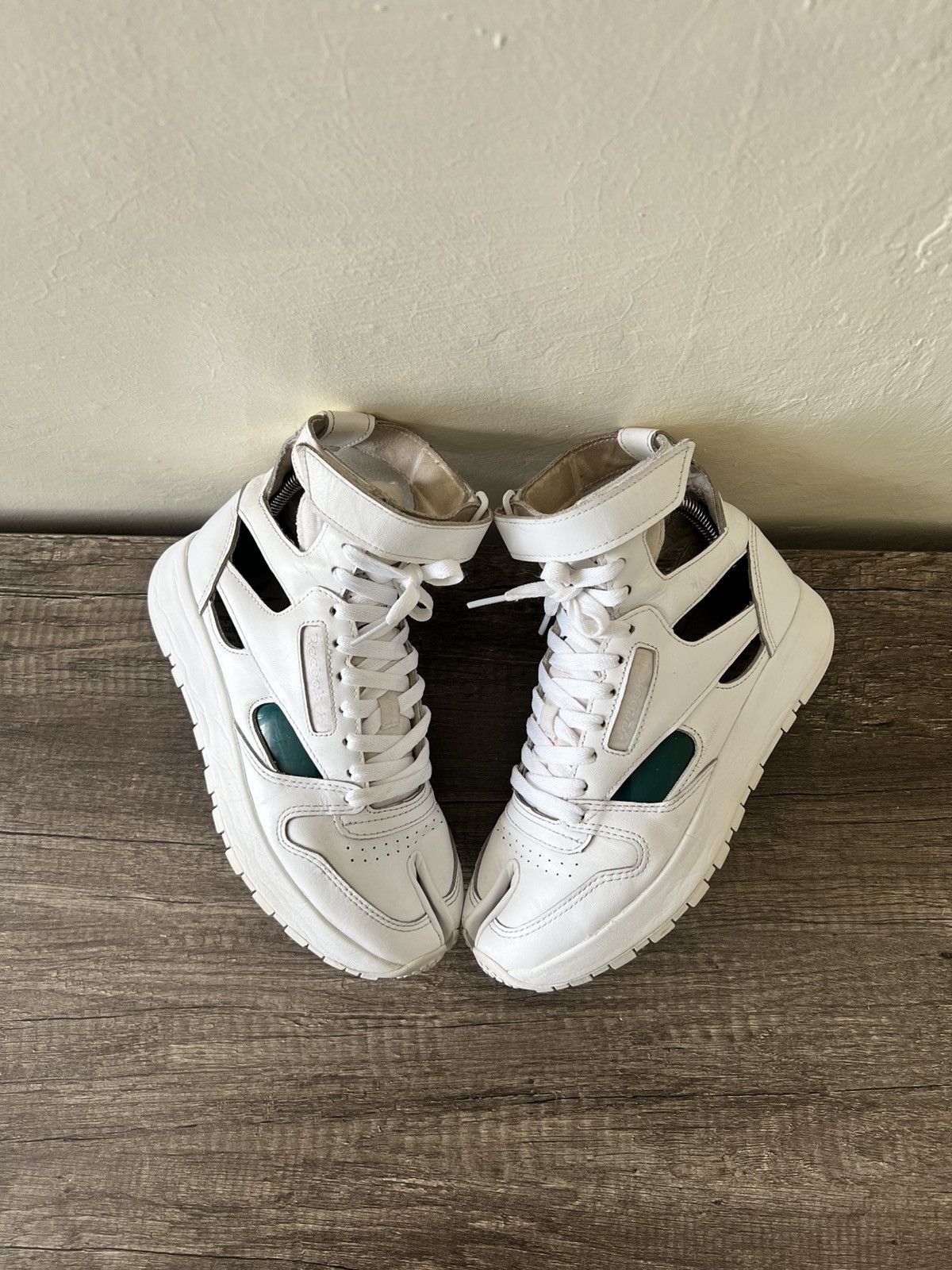 Maison Margiela × Reebok MARGIELA X REBOOK HIGHTOP SNEAKERS Size US 6 / IT 36 - 3 Thumbnail